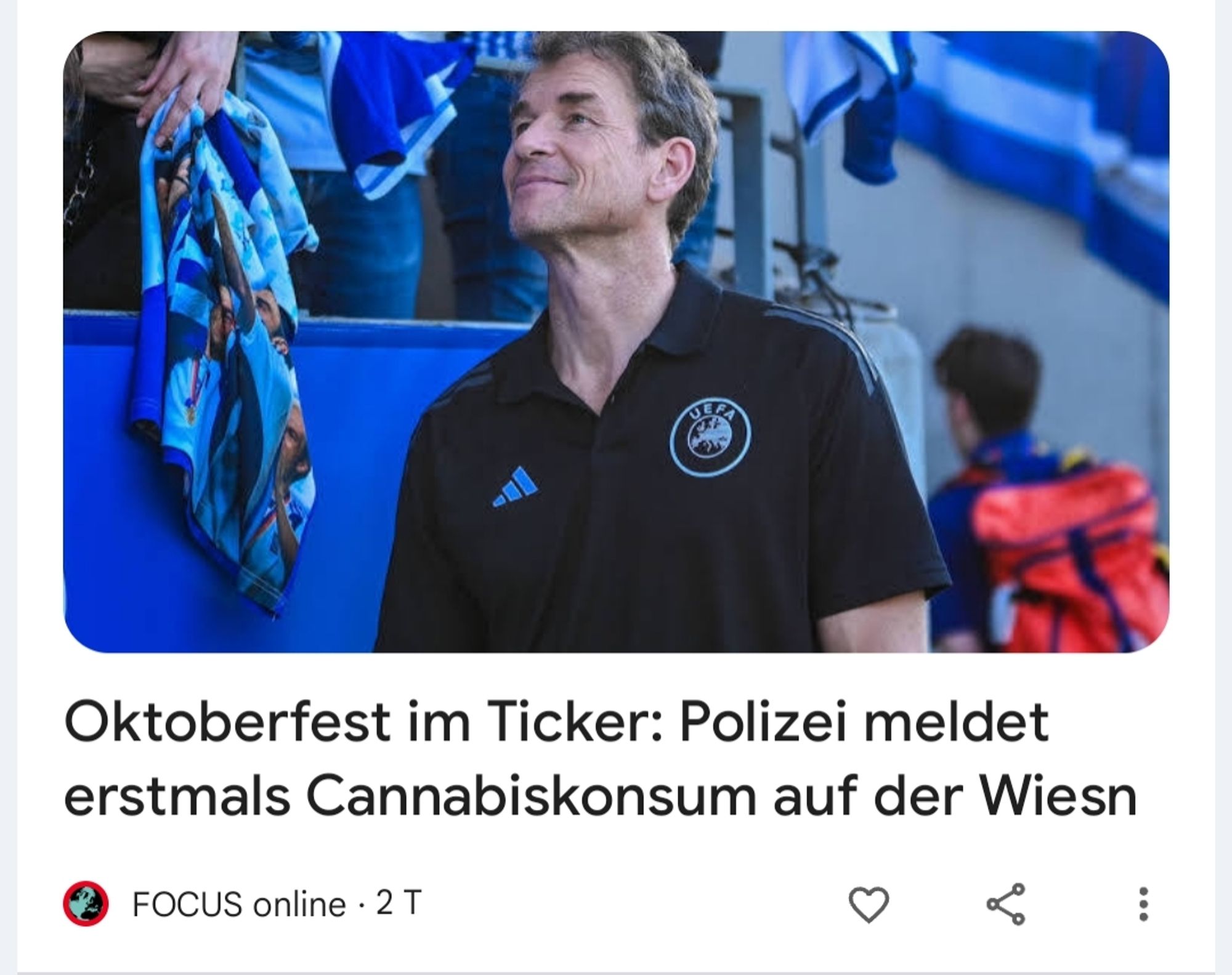 Oktoberfest im Ticker: Polizei meldet erstmals Cannabiskonsum auf der Wiesn

Focus Online