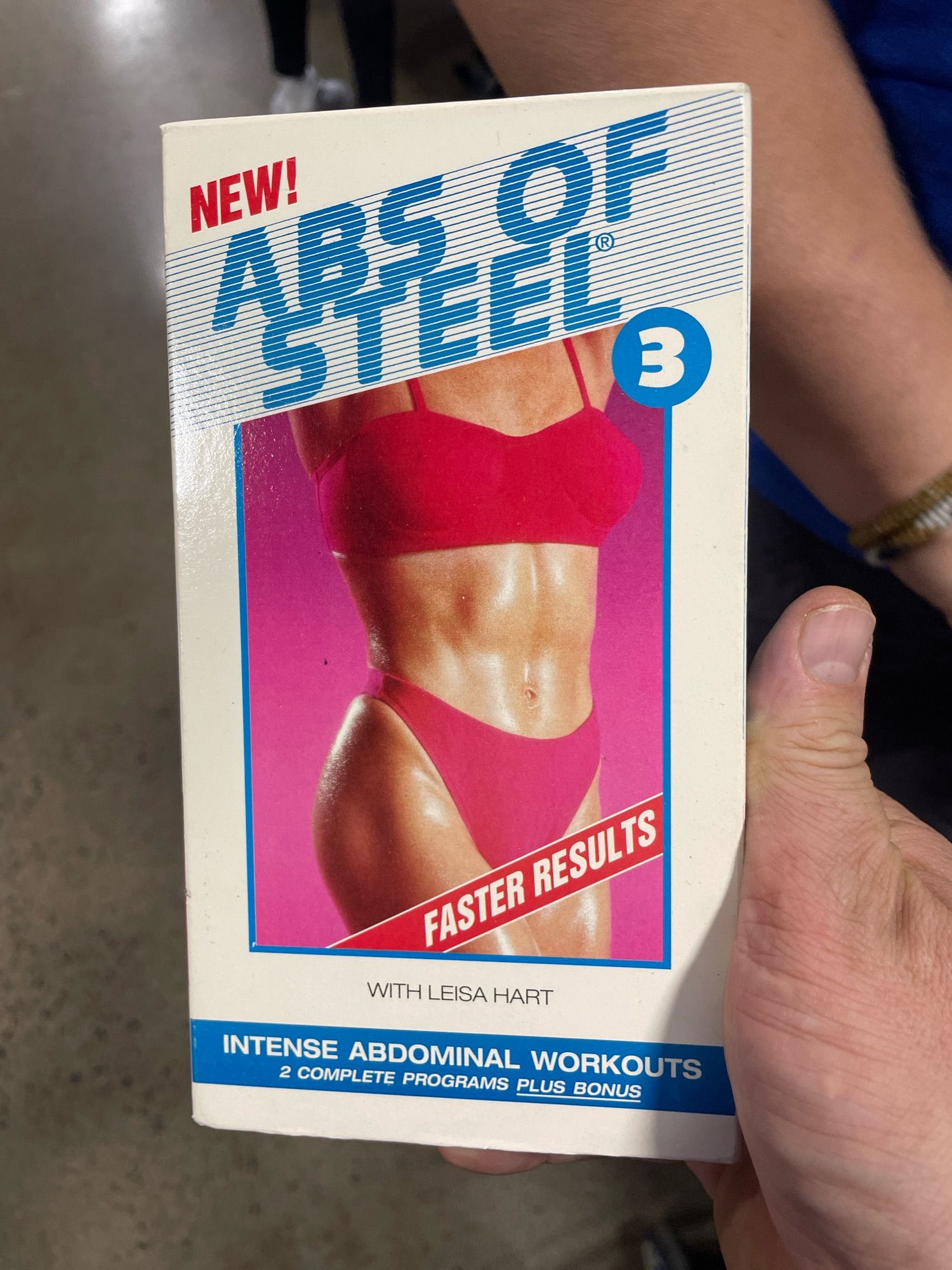 VHS of Abs of Steel