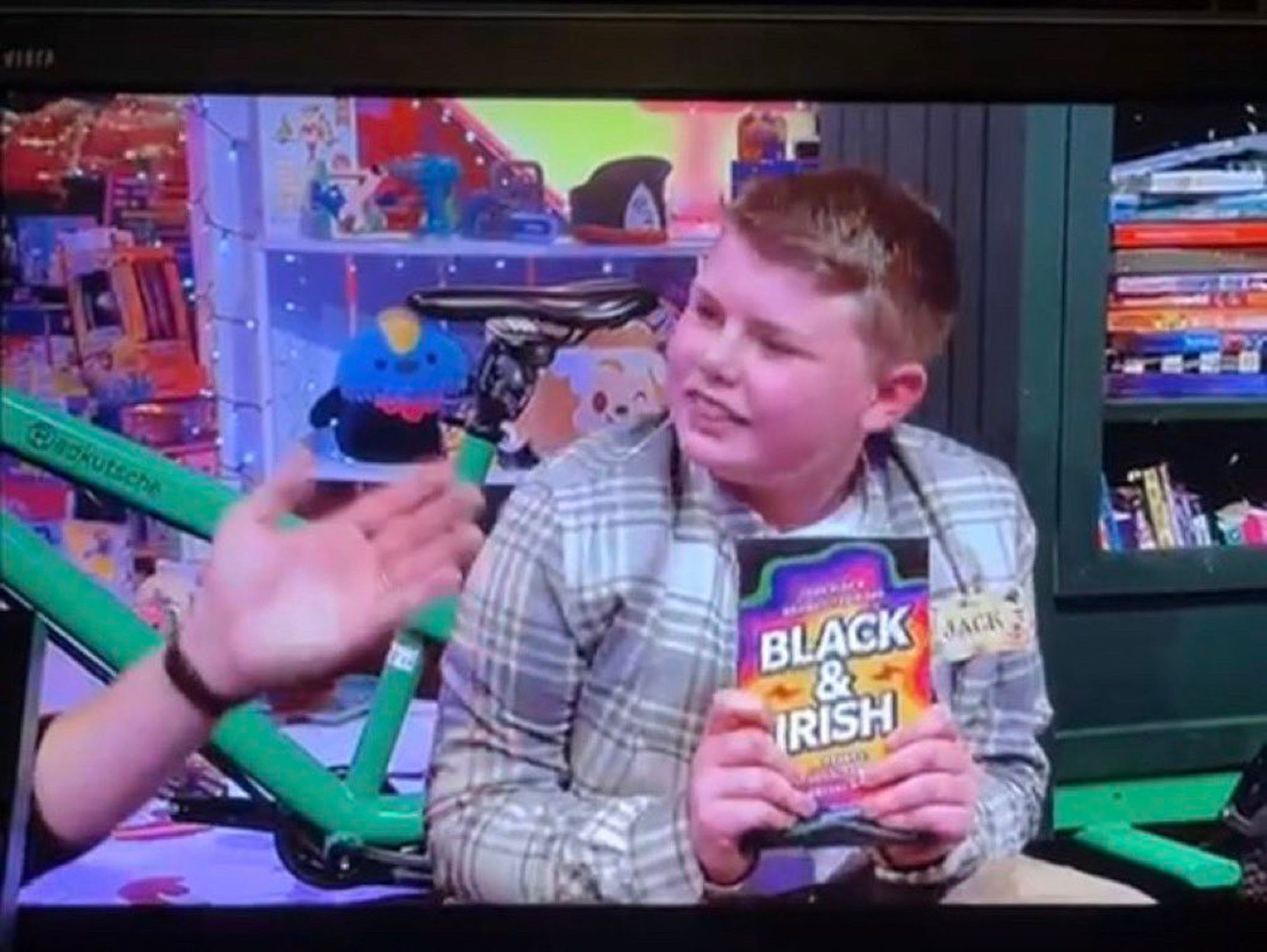 Black & Irish: Legends, Trailblazers and Everyday Heroes featured on the Late Late Toy Show