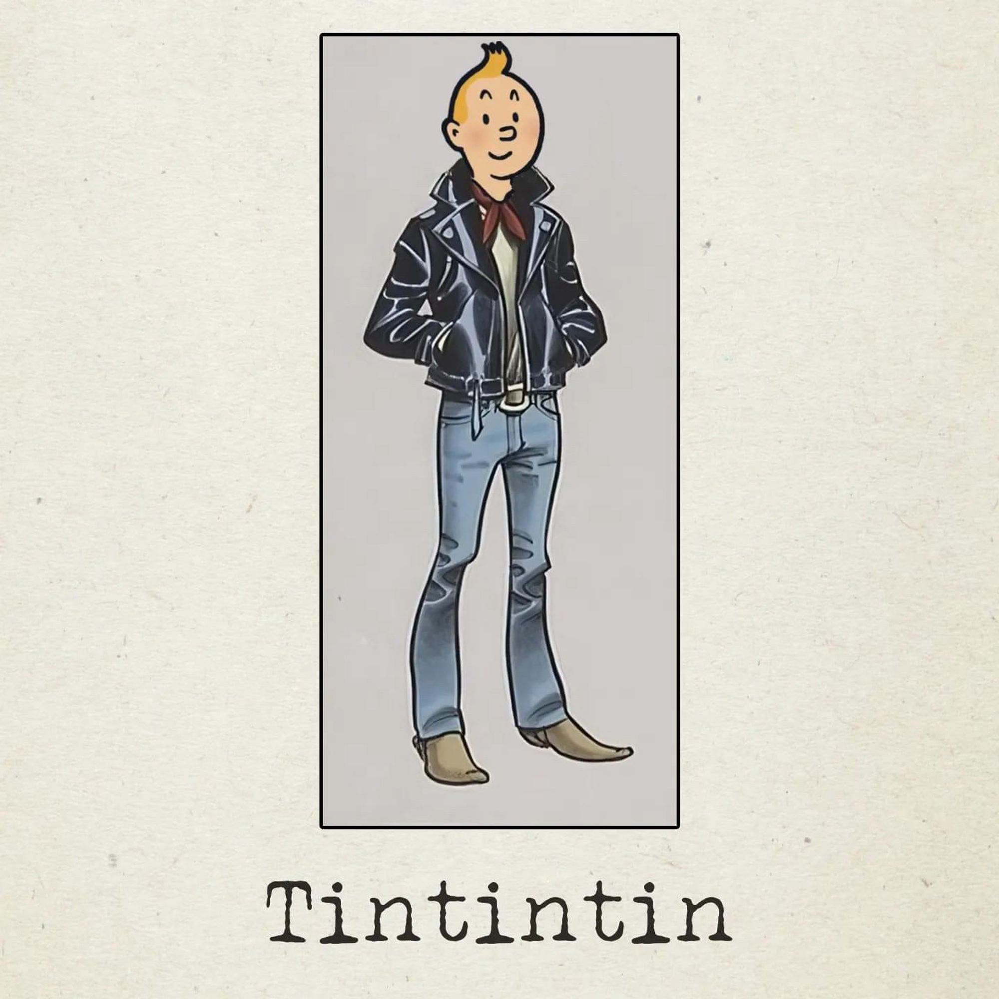 Détournement bd Tintin avec Renaud