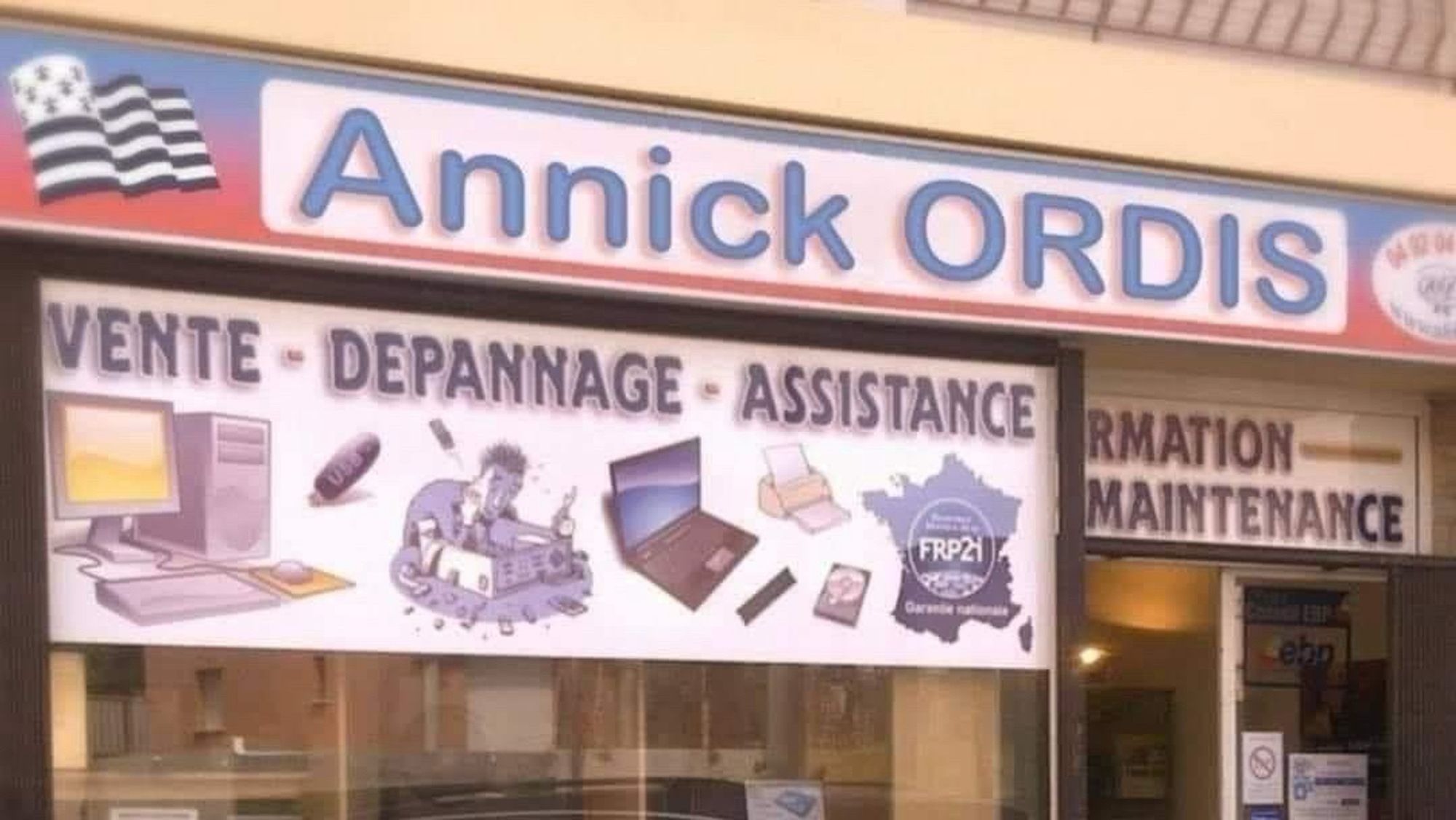 Enseigne informatique : Annick Ordis