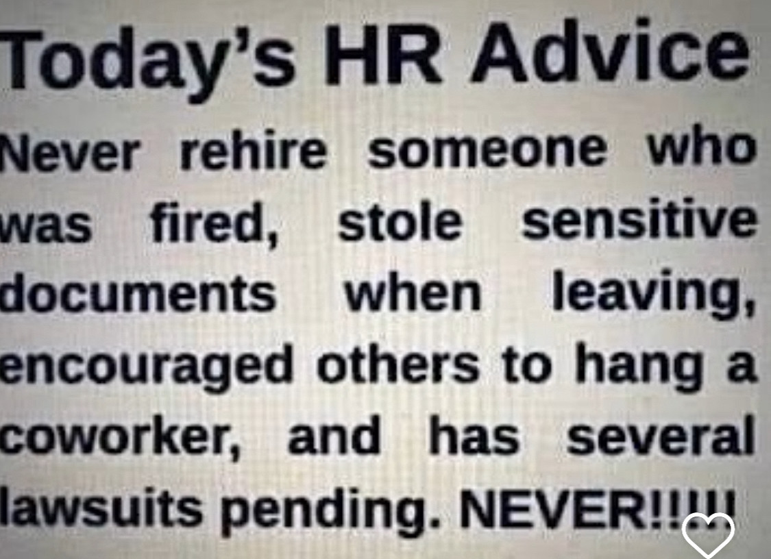 HR Advice.