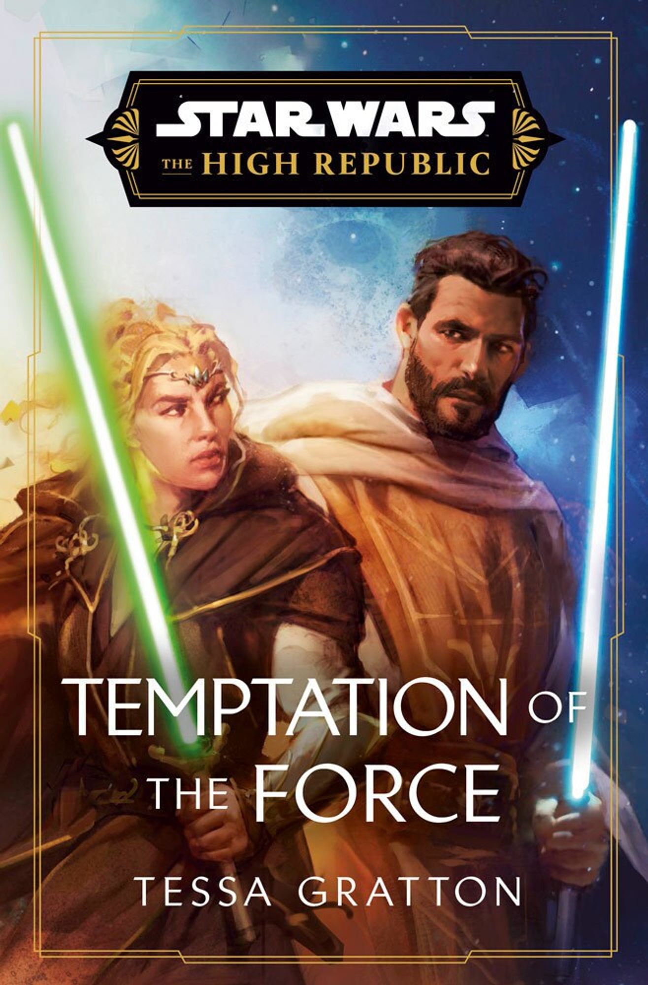 Couverture de Temptation of the Force par Tessa Graton.