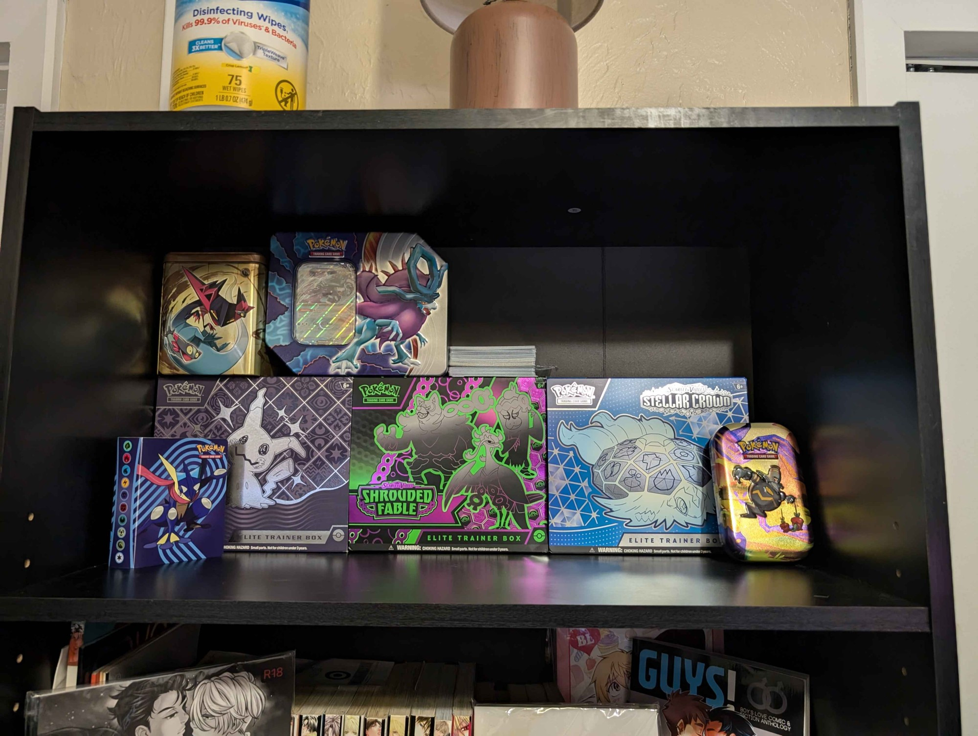 my pokemon card collection [a few tins/boxes]