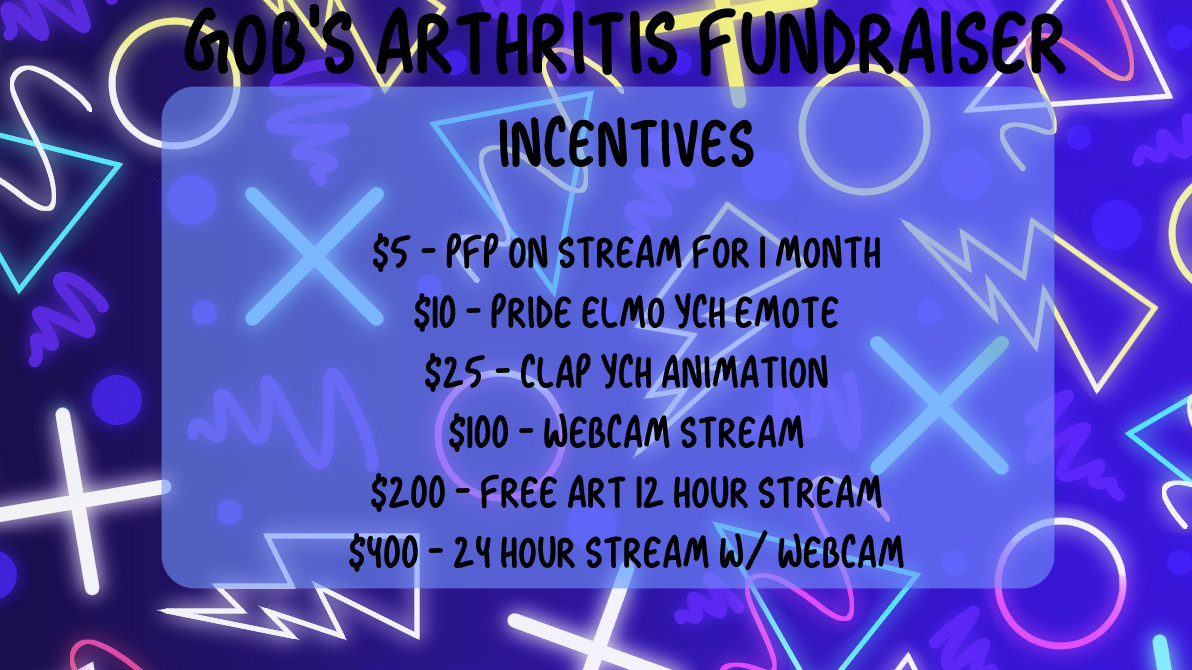 My Arthritis Fundraiser Incentives