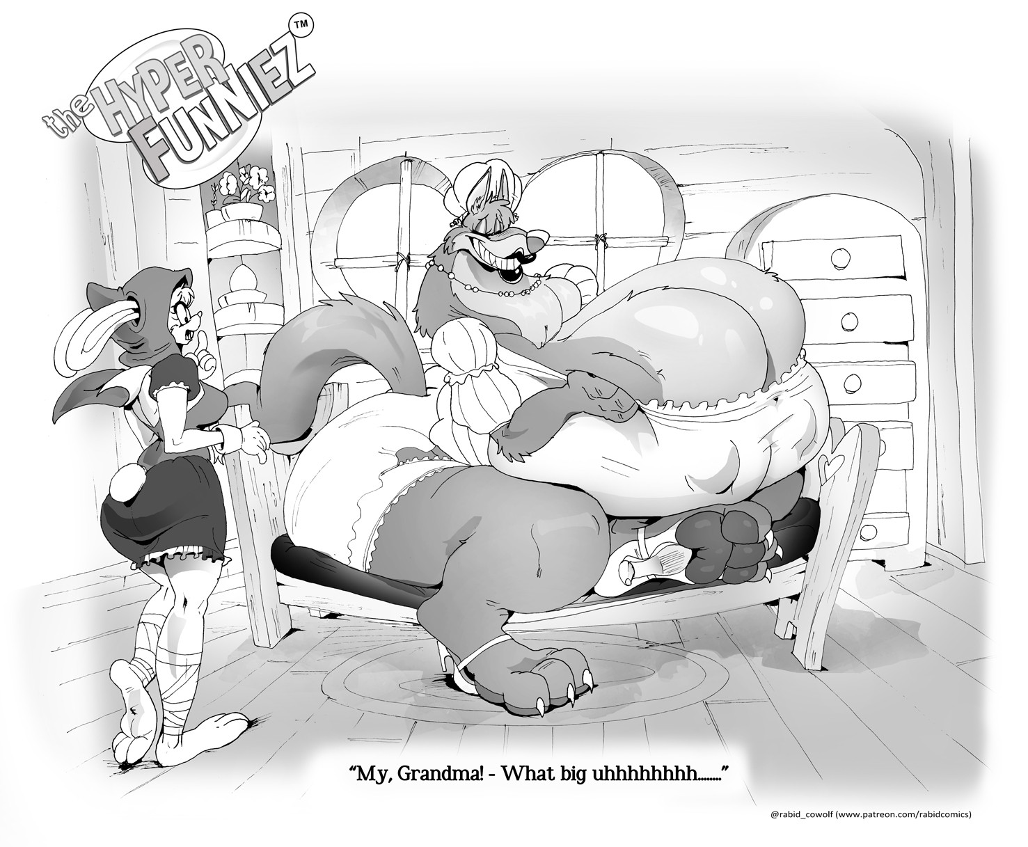 A big Bad Wolf with big bazongas