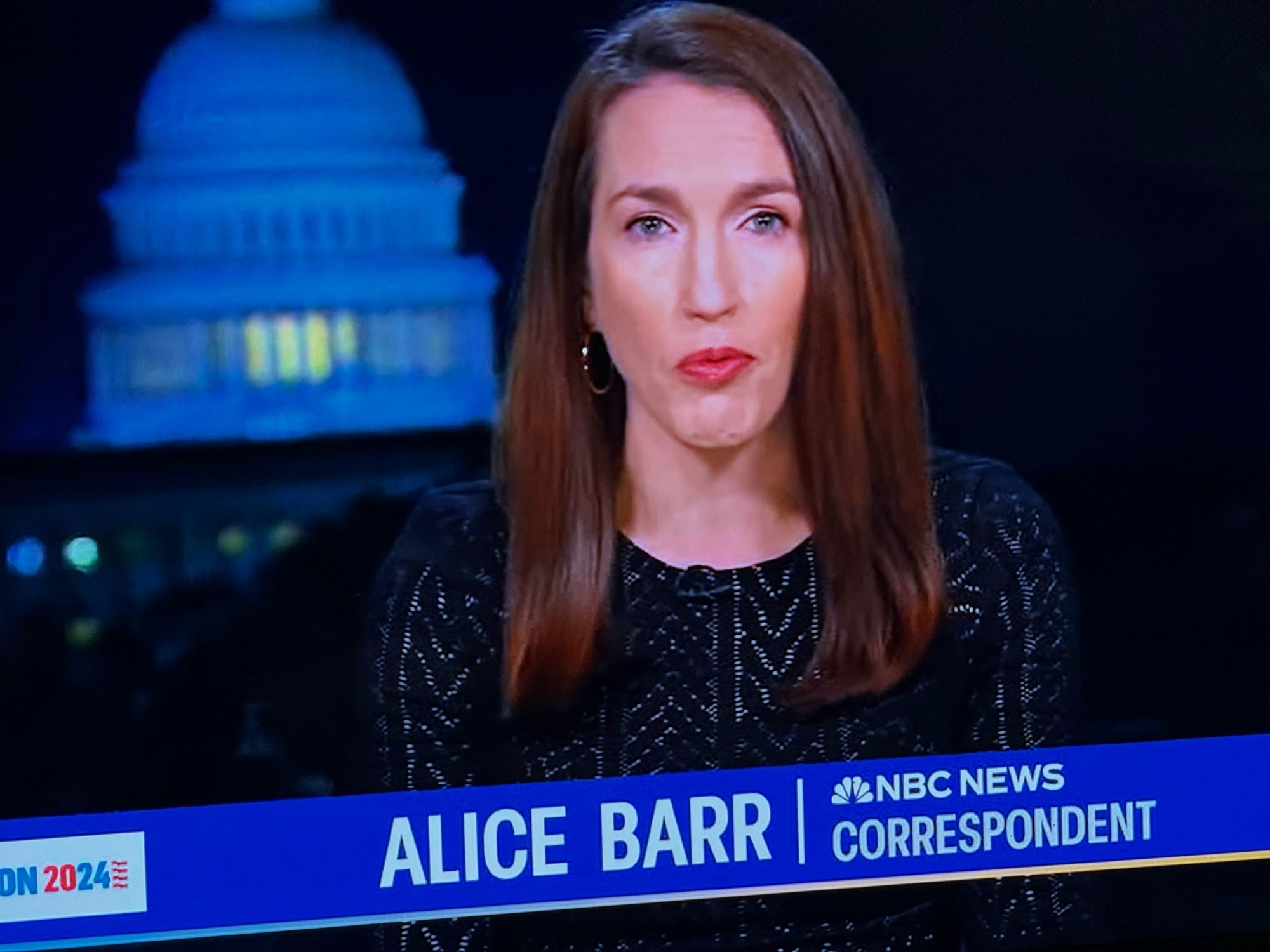 News reporter called Alice Barr