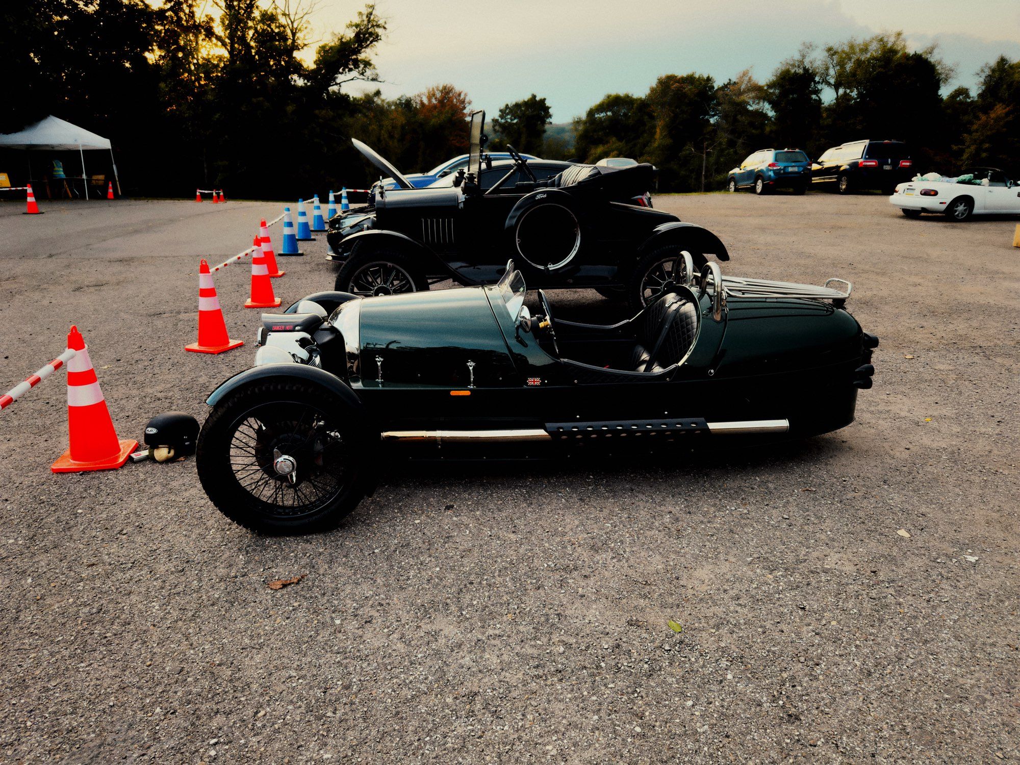 Beautiful car, not sure of the make or model