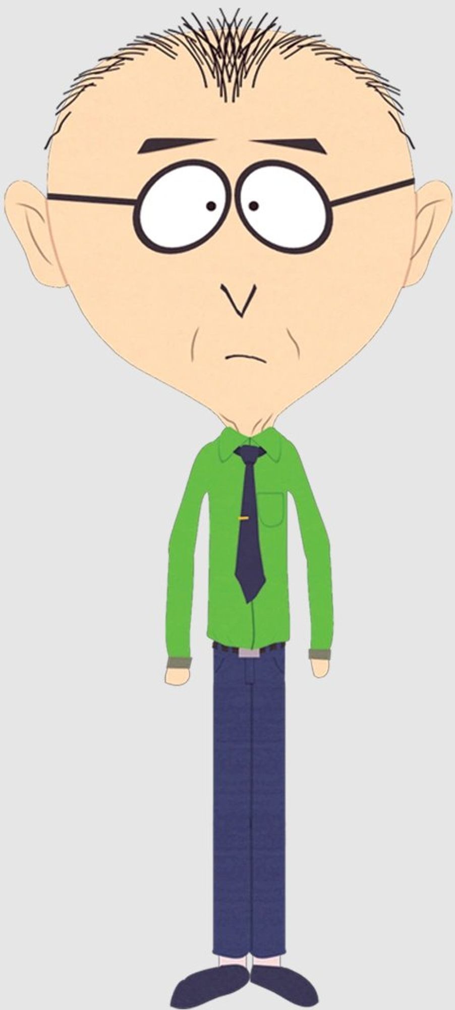 Mr Mackey aus South Park der Merz frappierend ähnlich sieht.