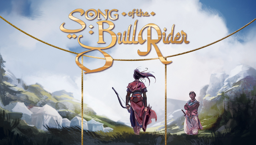 Cover for Little Foolery's 'Song of the Bull Rider', written by Alex Singer and illustrated by Jayd Aït-Kaci