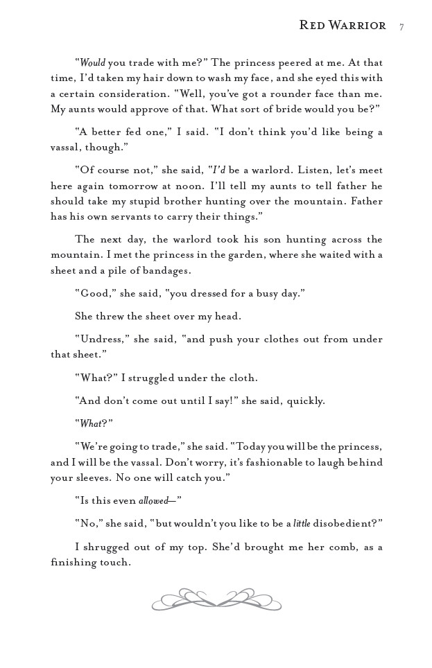 Preview page for Little Foolery's 'Blue Lady x Red Warrior', written by Alex Singer and illustrated by Jayd Aït-Kaci