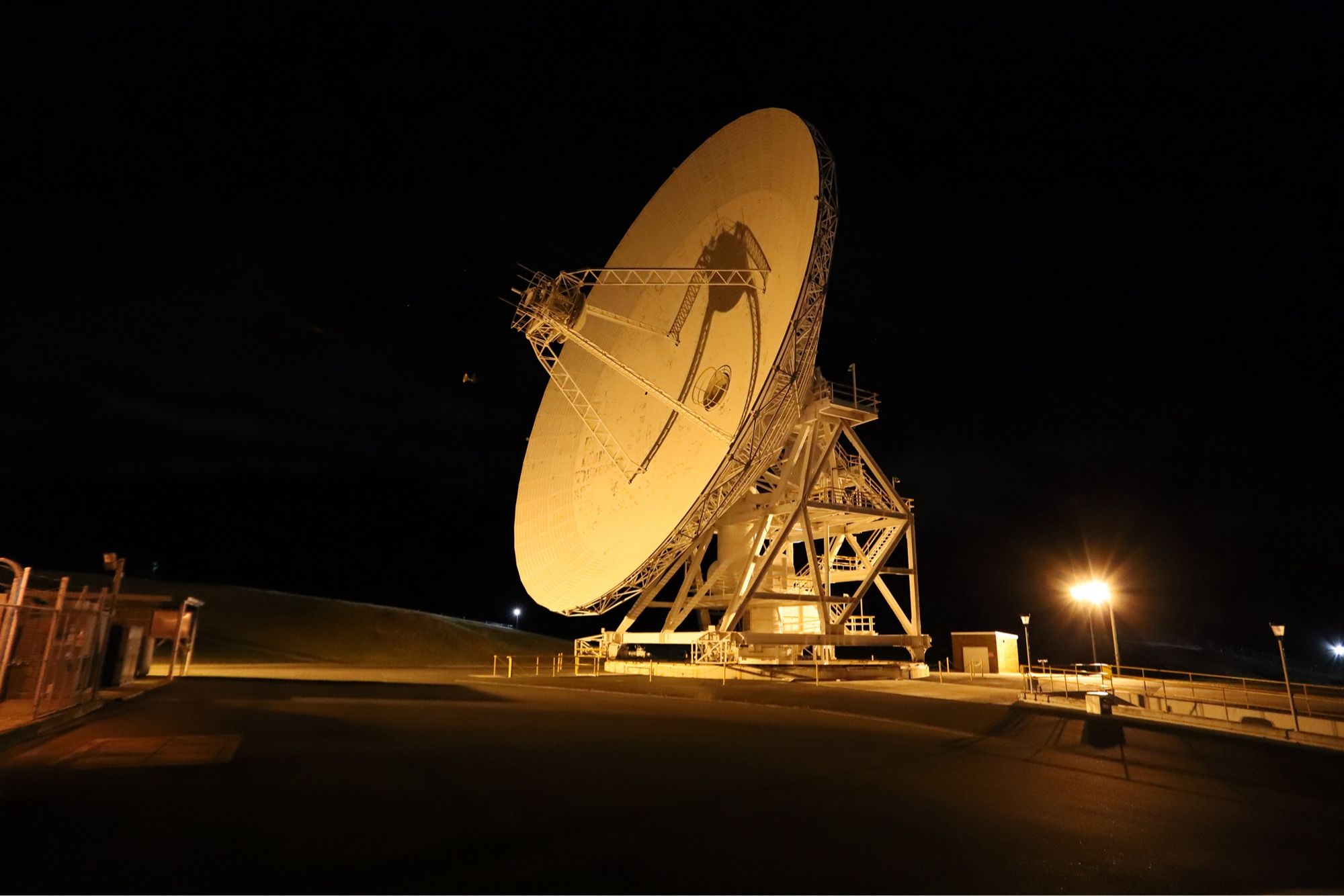 Deep Space Station 34 at the Canberra Deep Space Communication Complex.