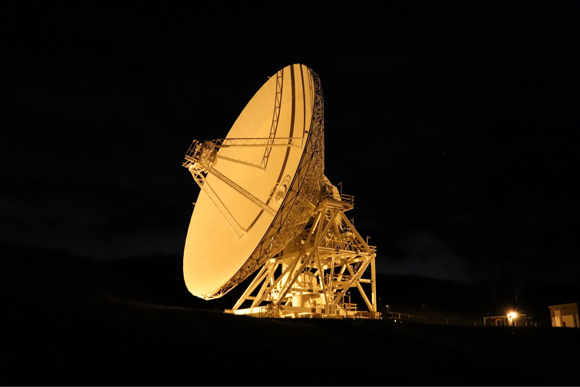 Deep Space Station 35 at the Canberra Deep Space Communication Complex.