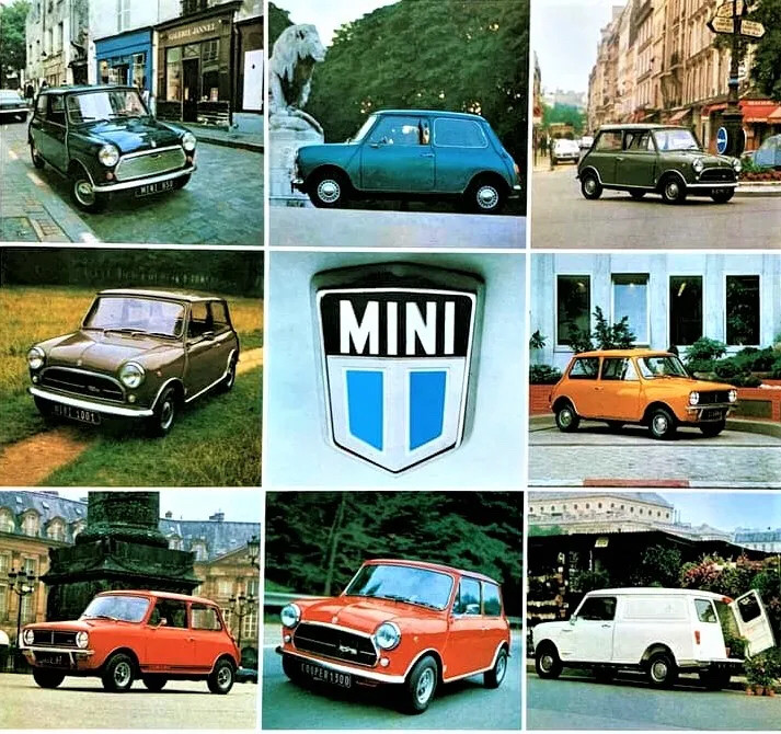 Happy #minimonday with this veritable smorgasbord of #ClassicMini. Do you have a Mini, do you need engine bay stickers? Have a look here > http://miniphernalia.co.uk