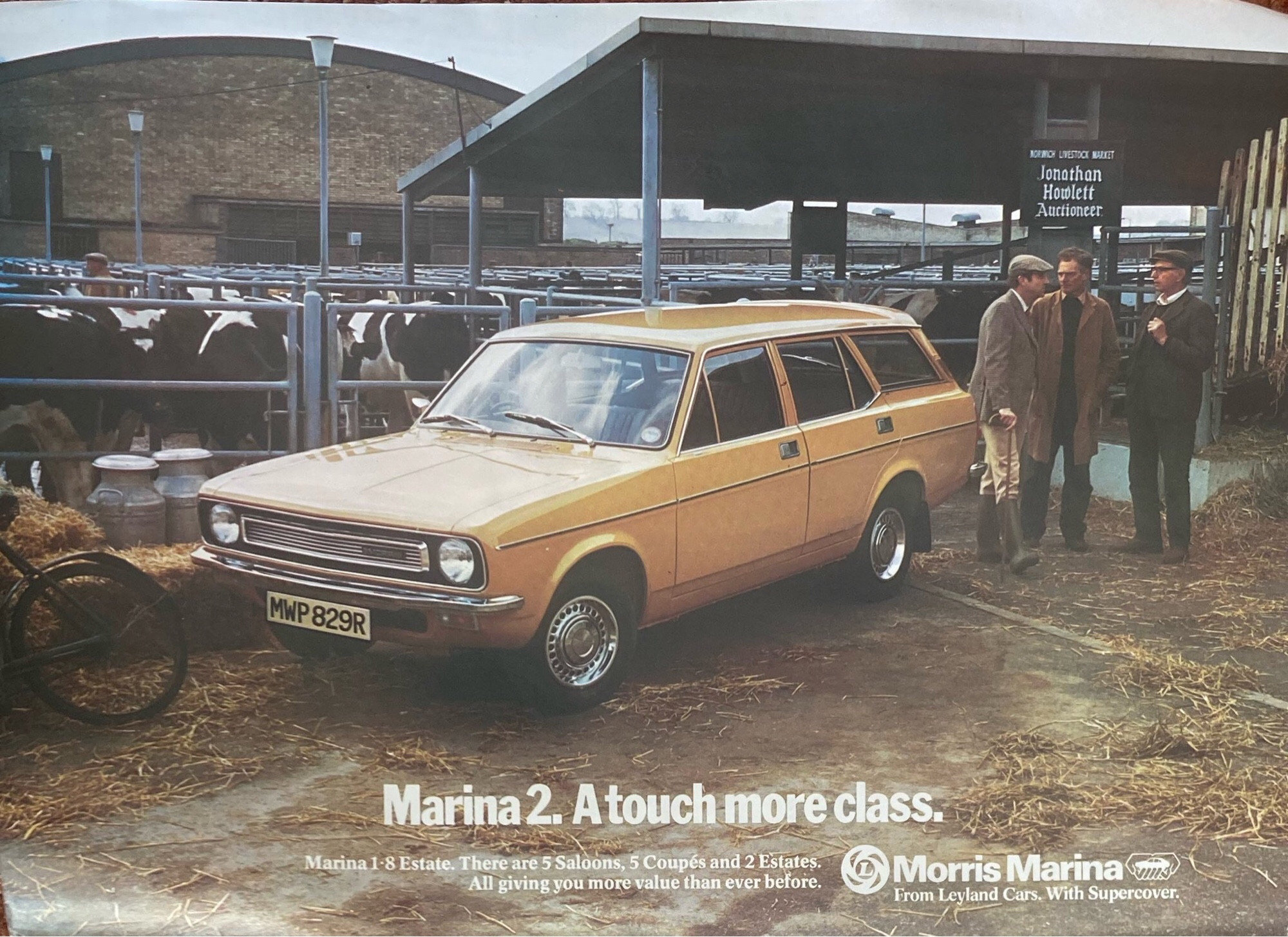 Thursday: Wet, cold, drafty - enough about the #MorrisMarina though, especially this one with bovine brains behind it hahahaha > http://miniphernalia.co.uk