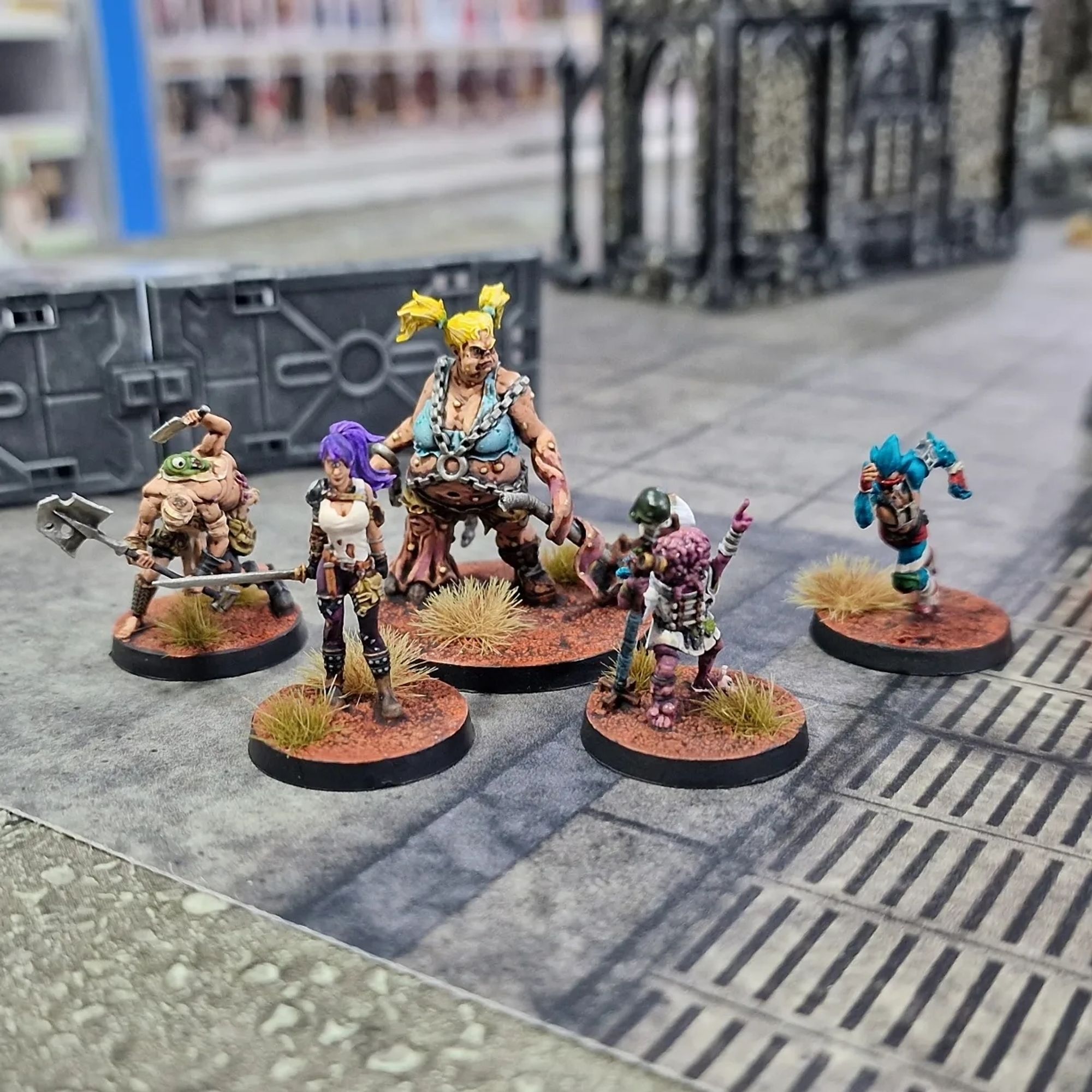 Banda de mutardos de la caja de inicio de Punkapocalyptic