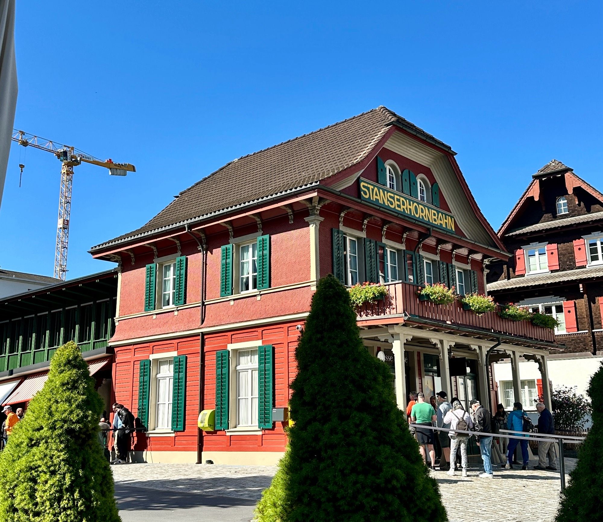 Gebäude der Stanserhornbahn