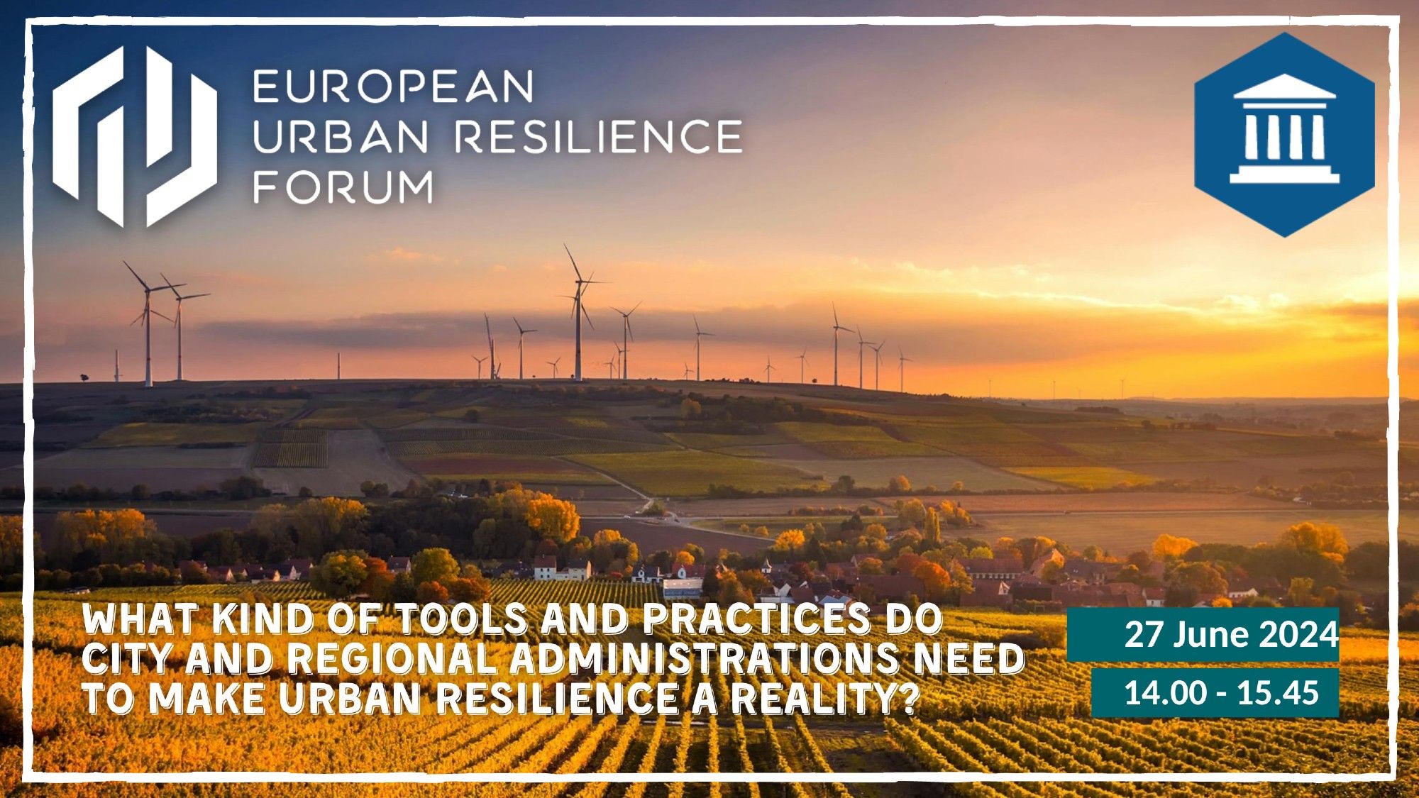 Urban Resilience Forum - EURESFO 2024: LOCALISED workshop.