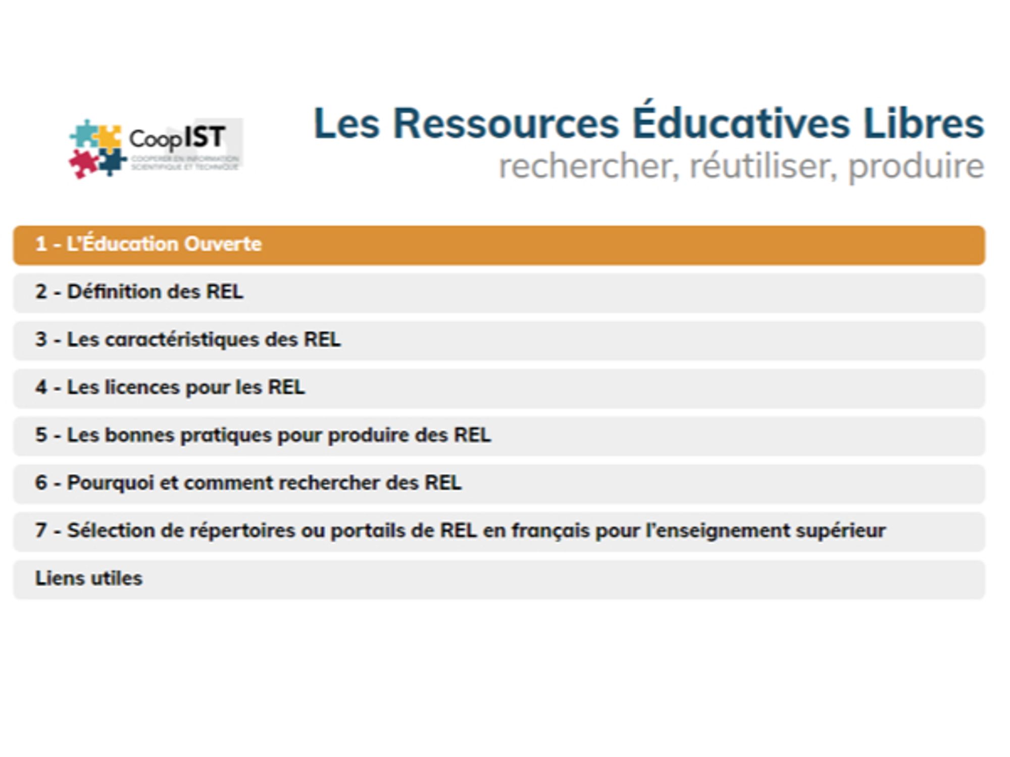 Sommaire du document