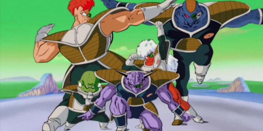 GOAT FORCE I LOVE THEM (ginyu force)