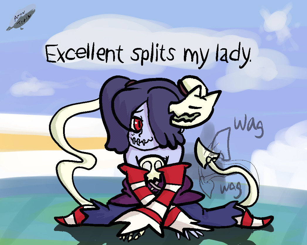 Leviathan: Excellent splits my lady. 

wag wag