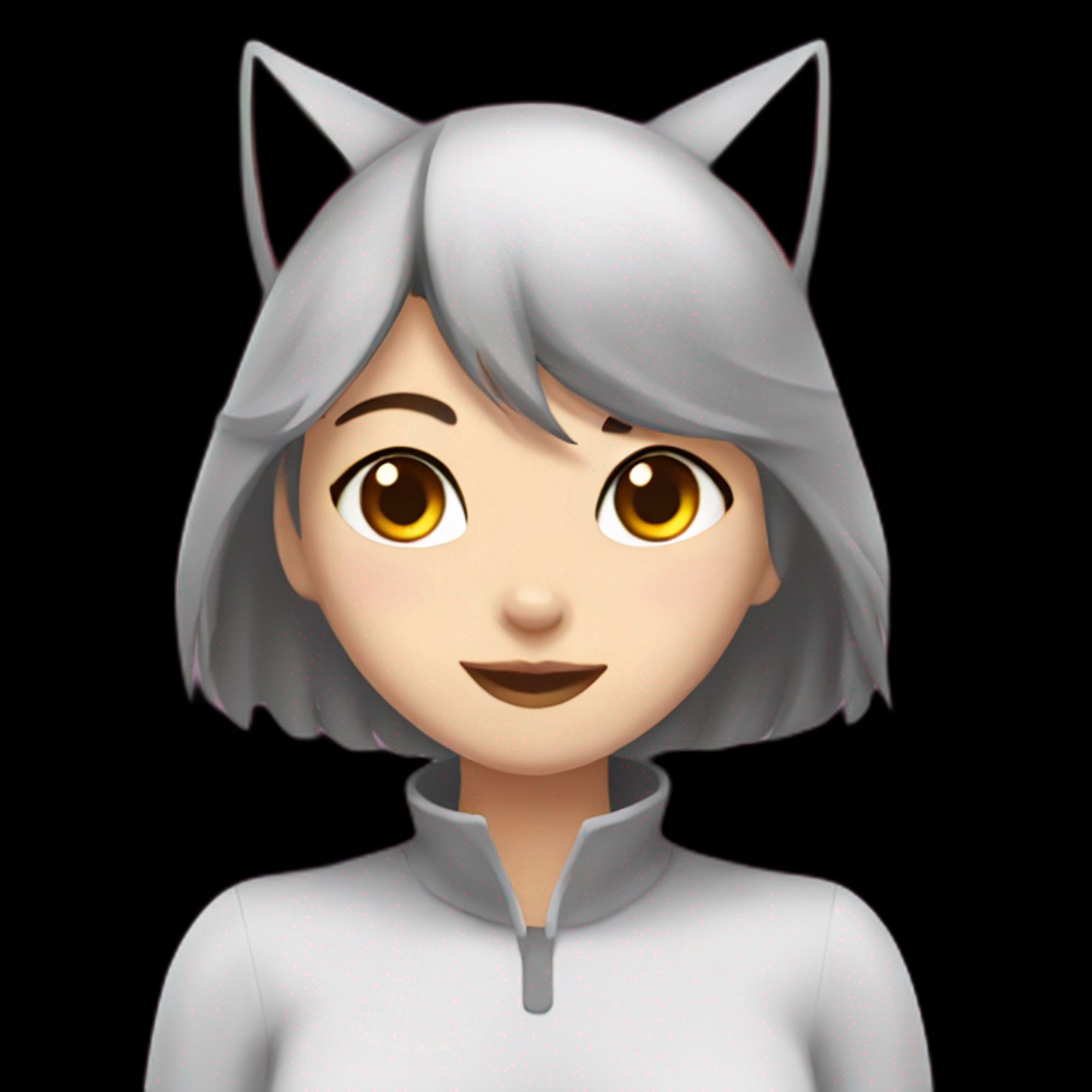 A catgirl emoji