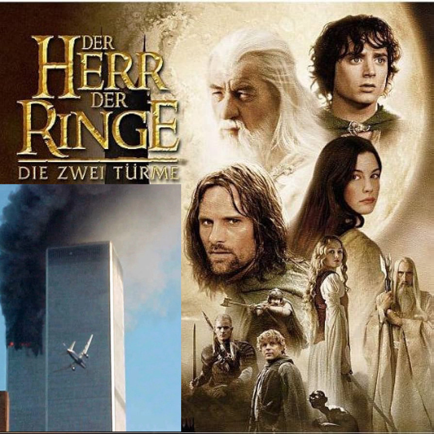 cover des films „der herr der ringe - die zwei türme“