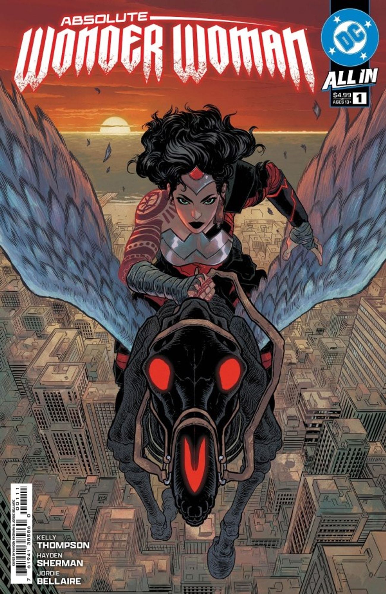 Cover of Absolute Wonder Woman.