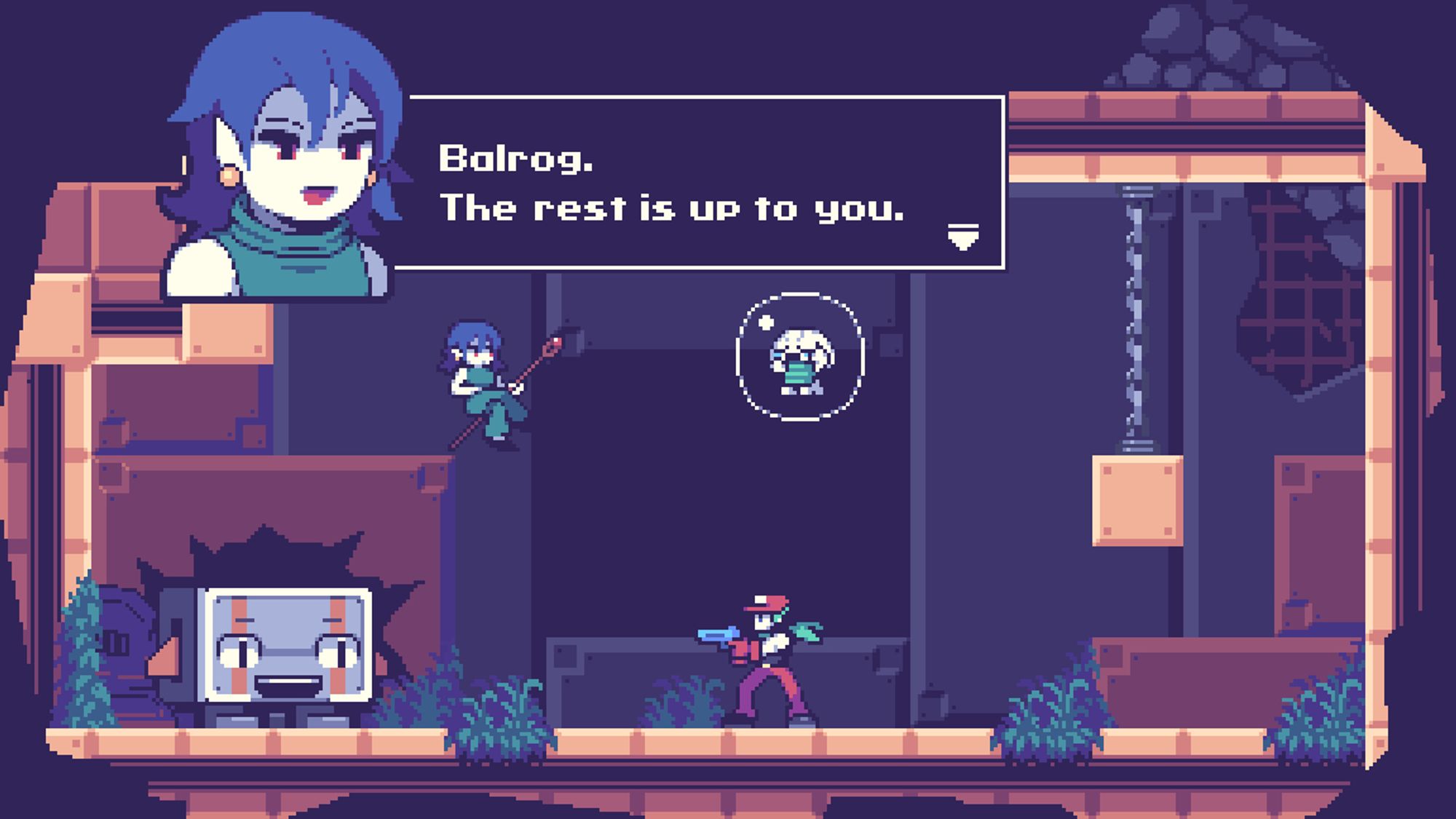 Cave Story game mockup