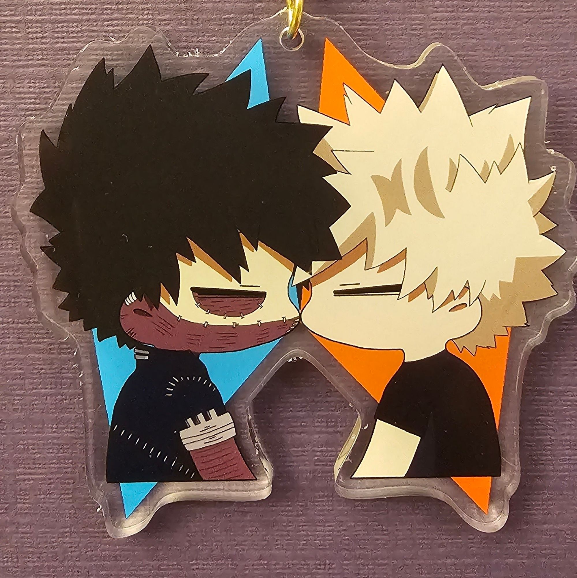 Baku/Dabi Chibi Kissing Charm