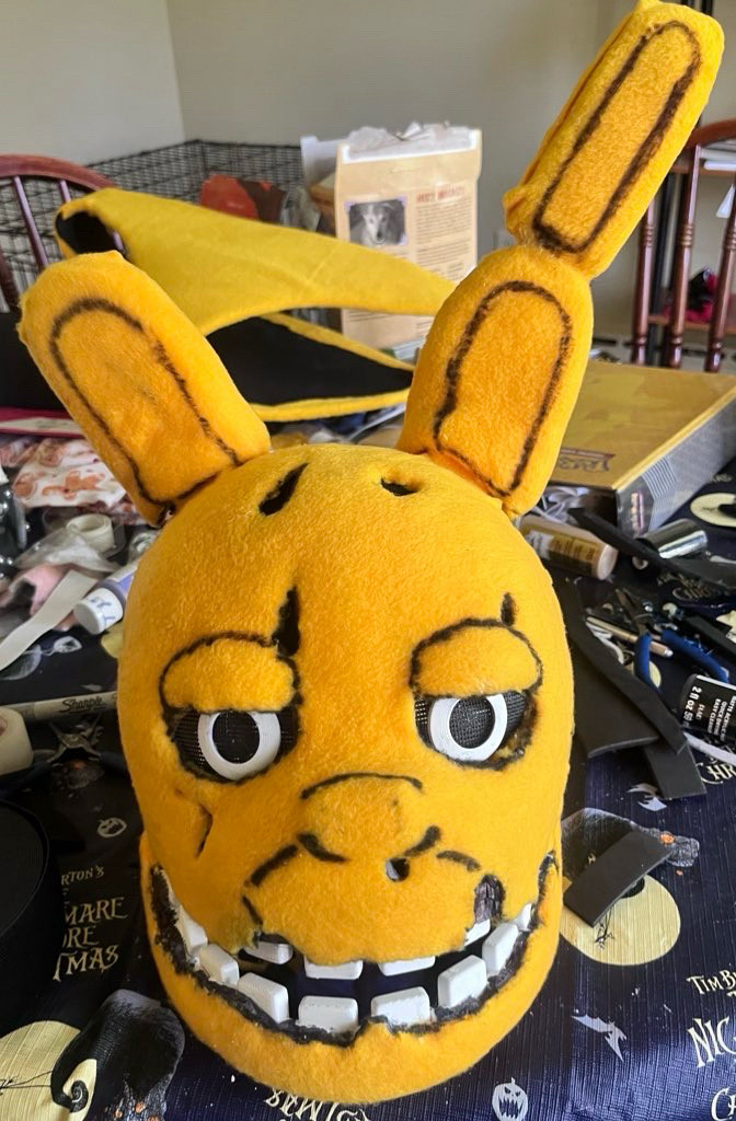 Springtrap fursuit head