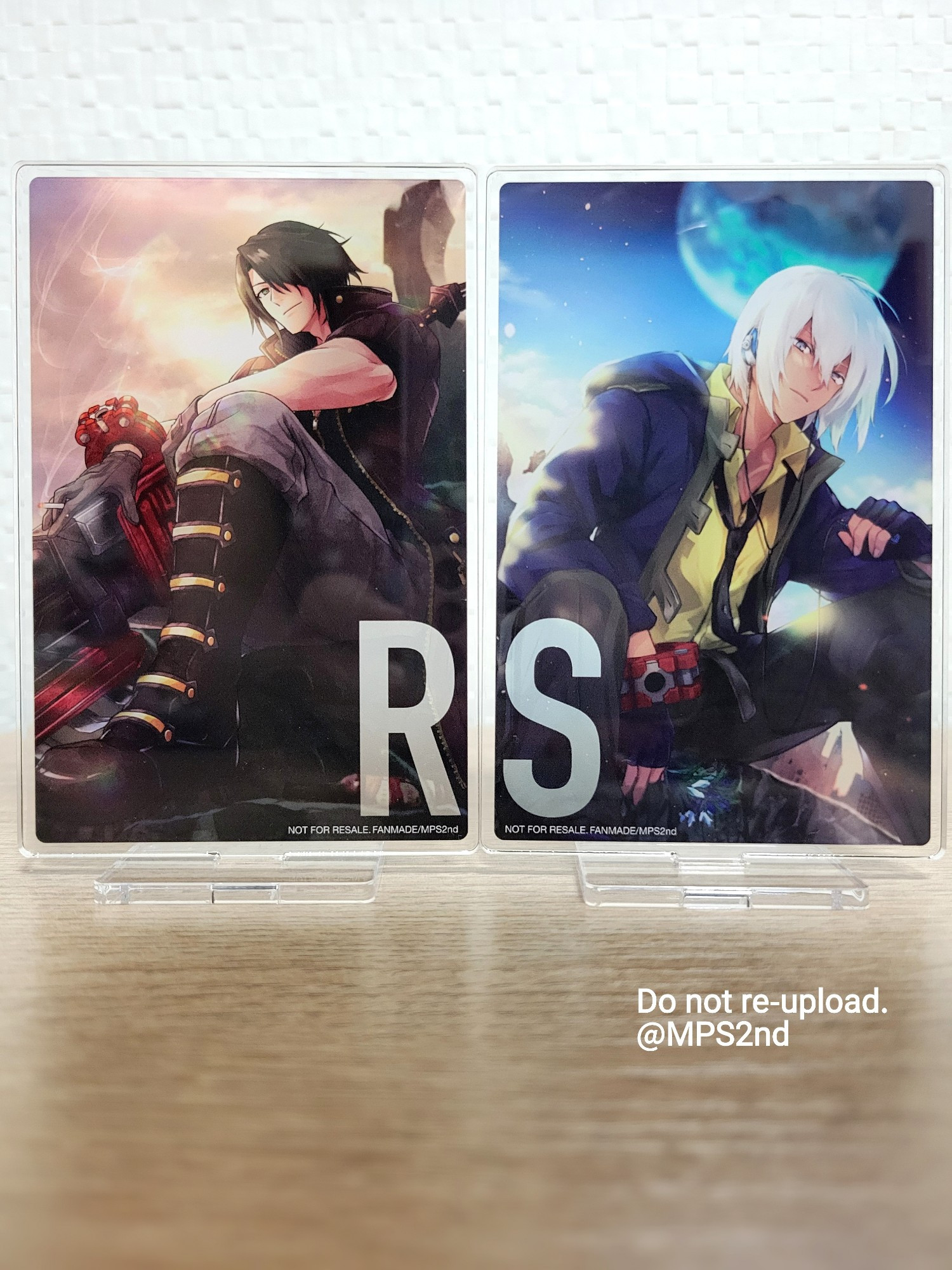 fanmade 雨宮リンドウとソーマ・シックザールのアクリルスタンド 非公式グッズ #MPS2nd_INFO