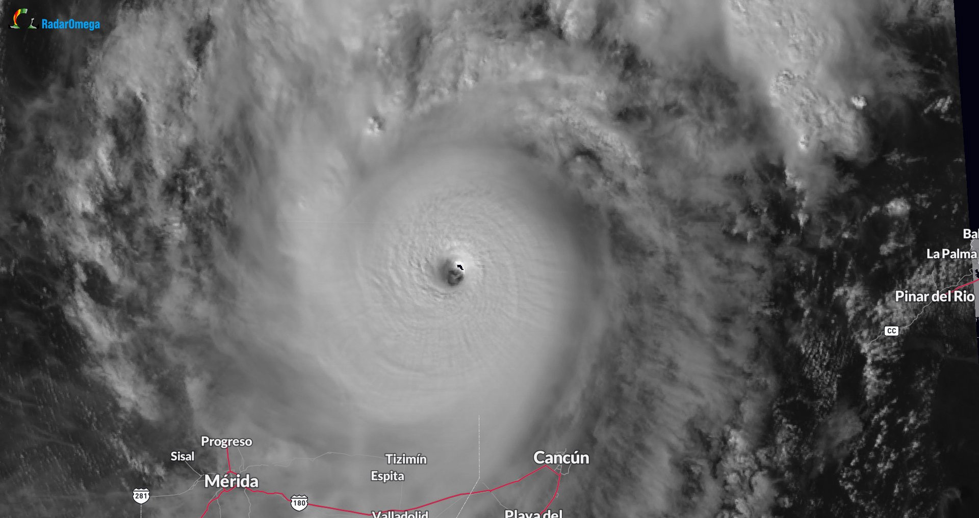 Satellite image of Milton