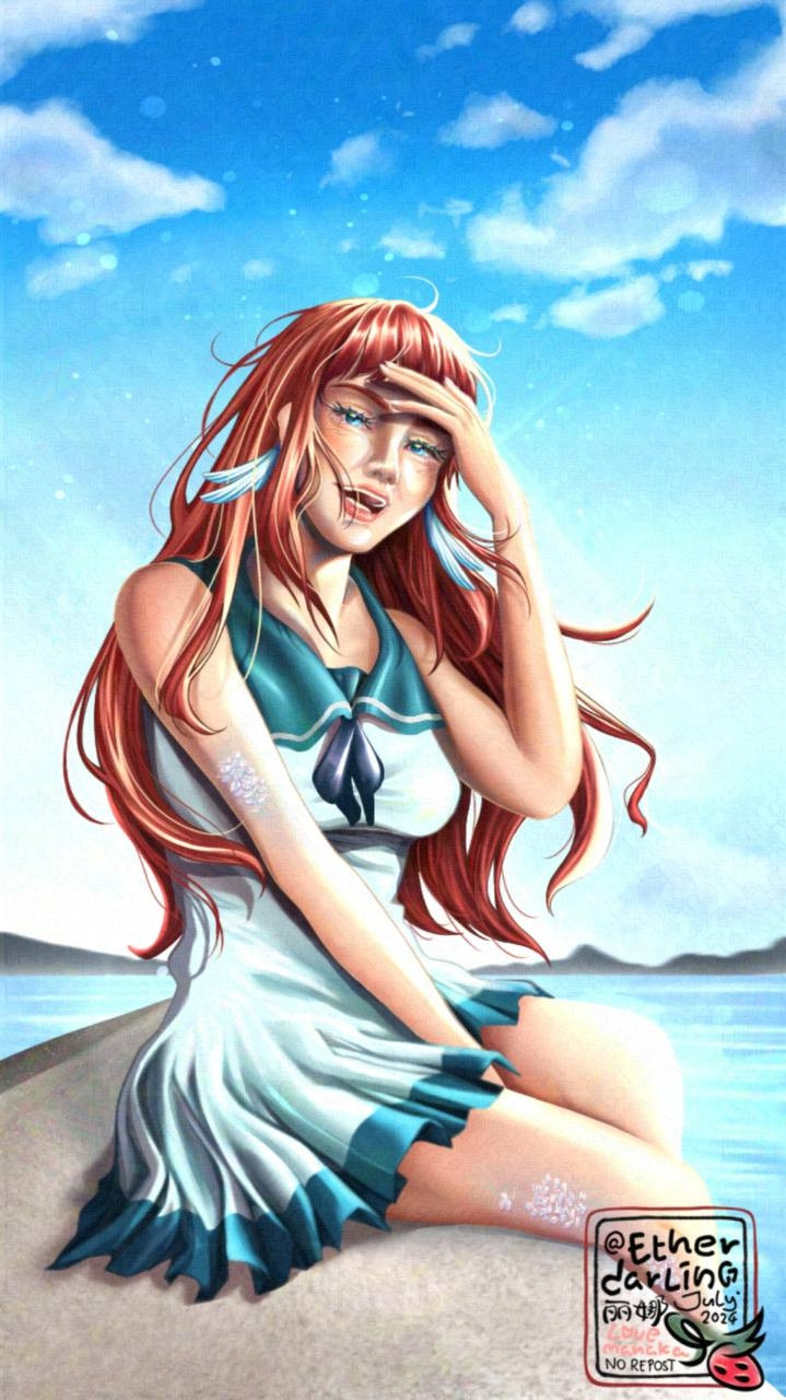 Manaka Mukaido, from The Lull of the Sea (Nagi no Asukara)