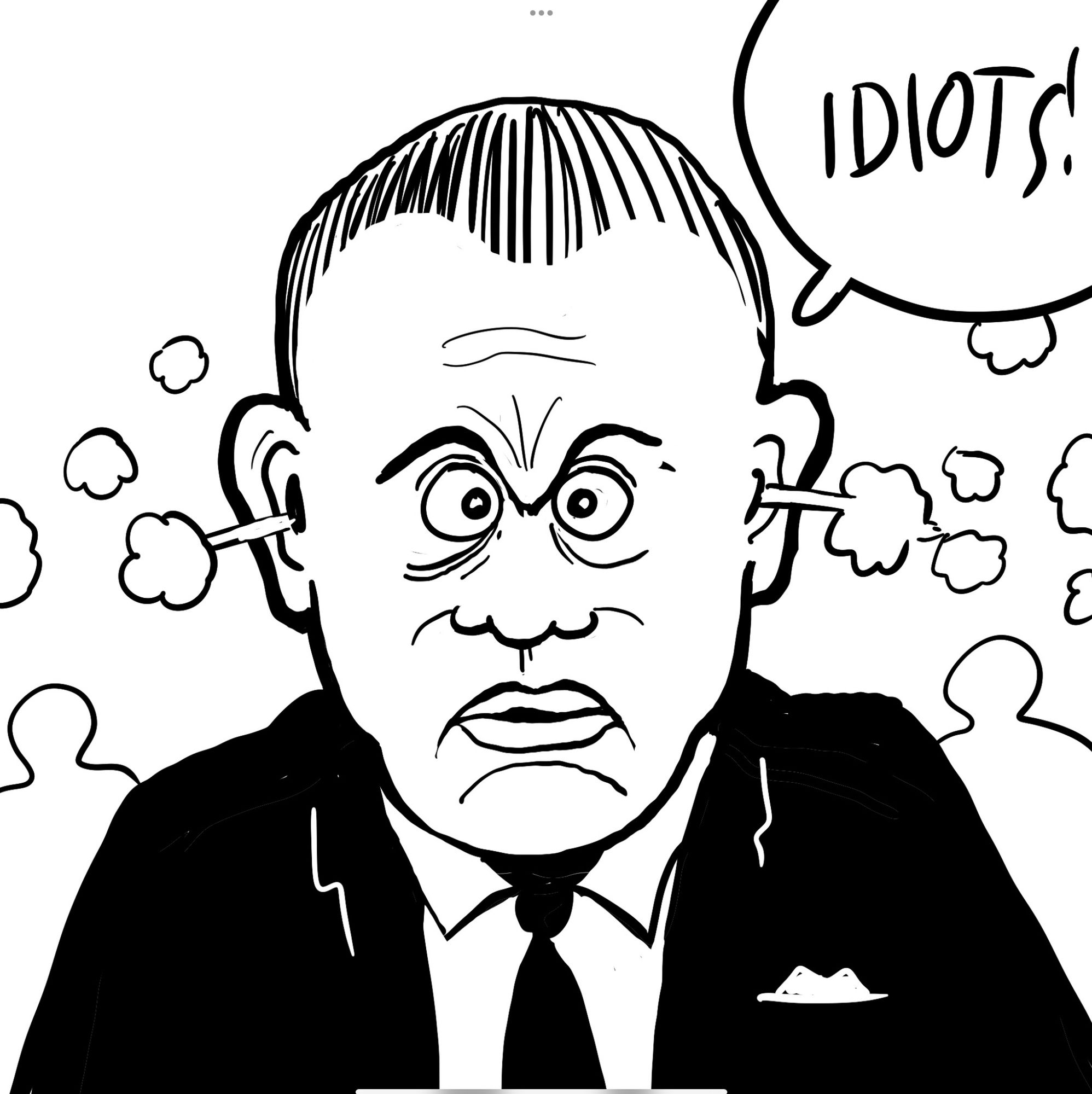 Karikatyyri "Doc Martin"