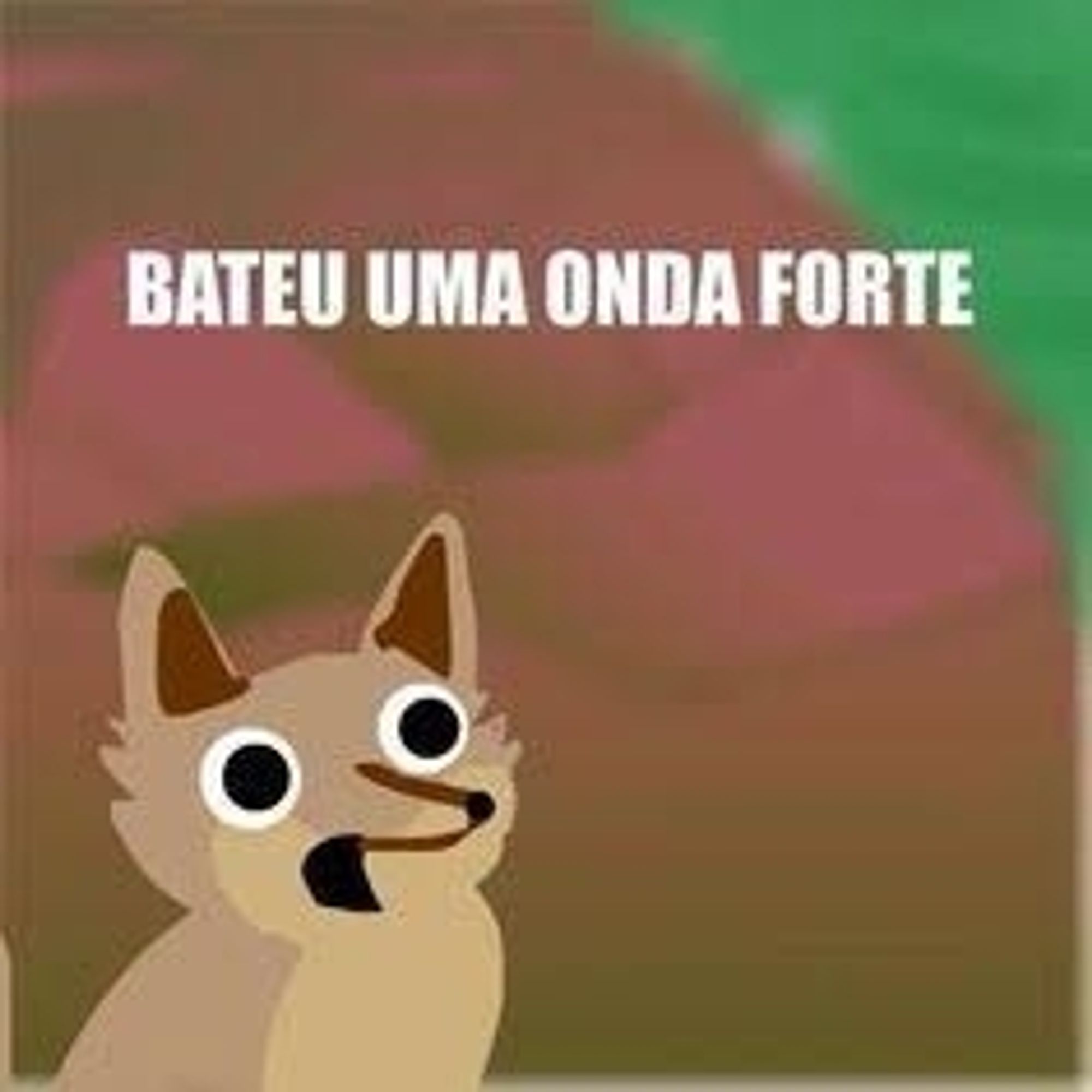 raposinha passada diz bateu uma onda forte