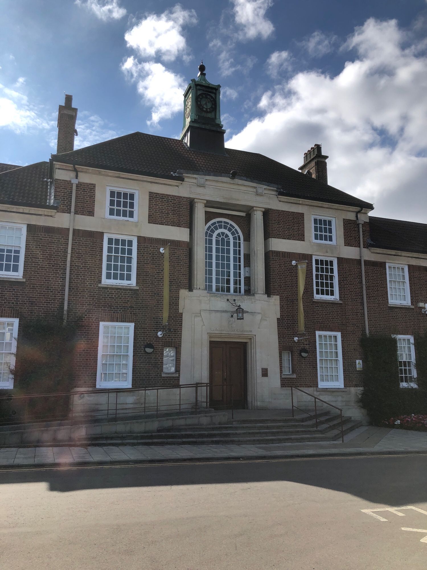 A former hospital building from the 1930s which now houses the Museum of the Mind at Bethlem Royal Hospital.