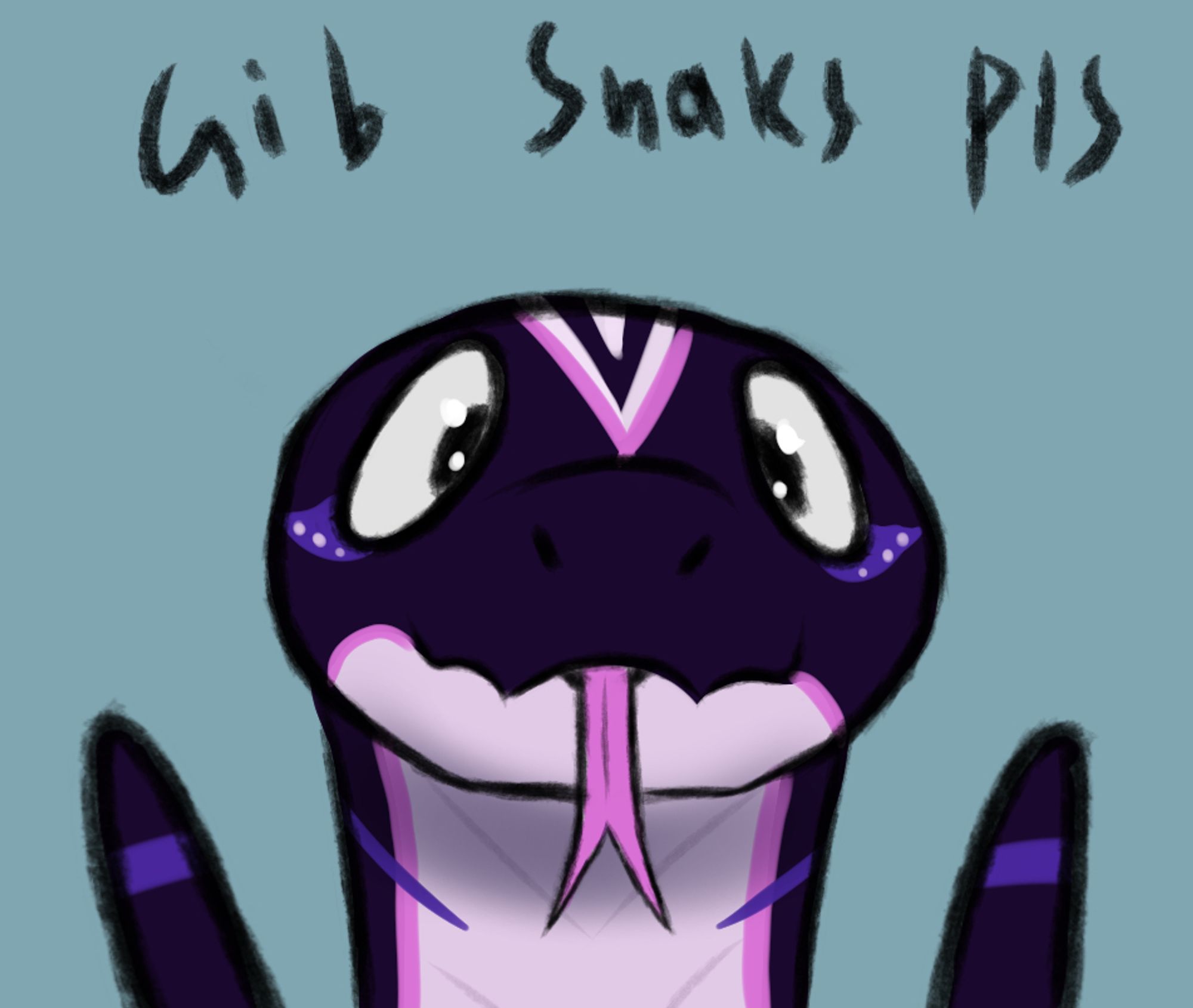 Gib her *snaks, this is not request!
GIB HER *SNAKS (please) :3

*your hottest OCs