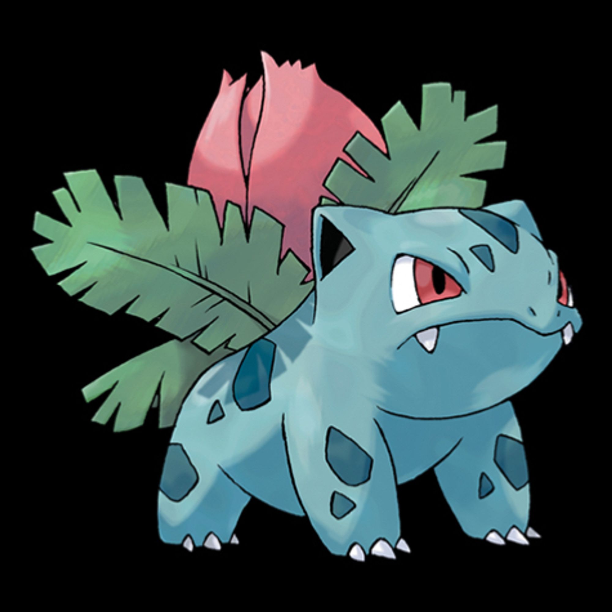 An official illustration of Ivysaur.