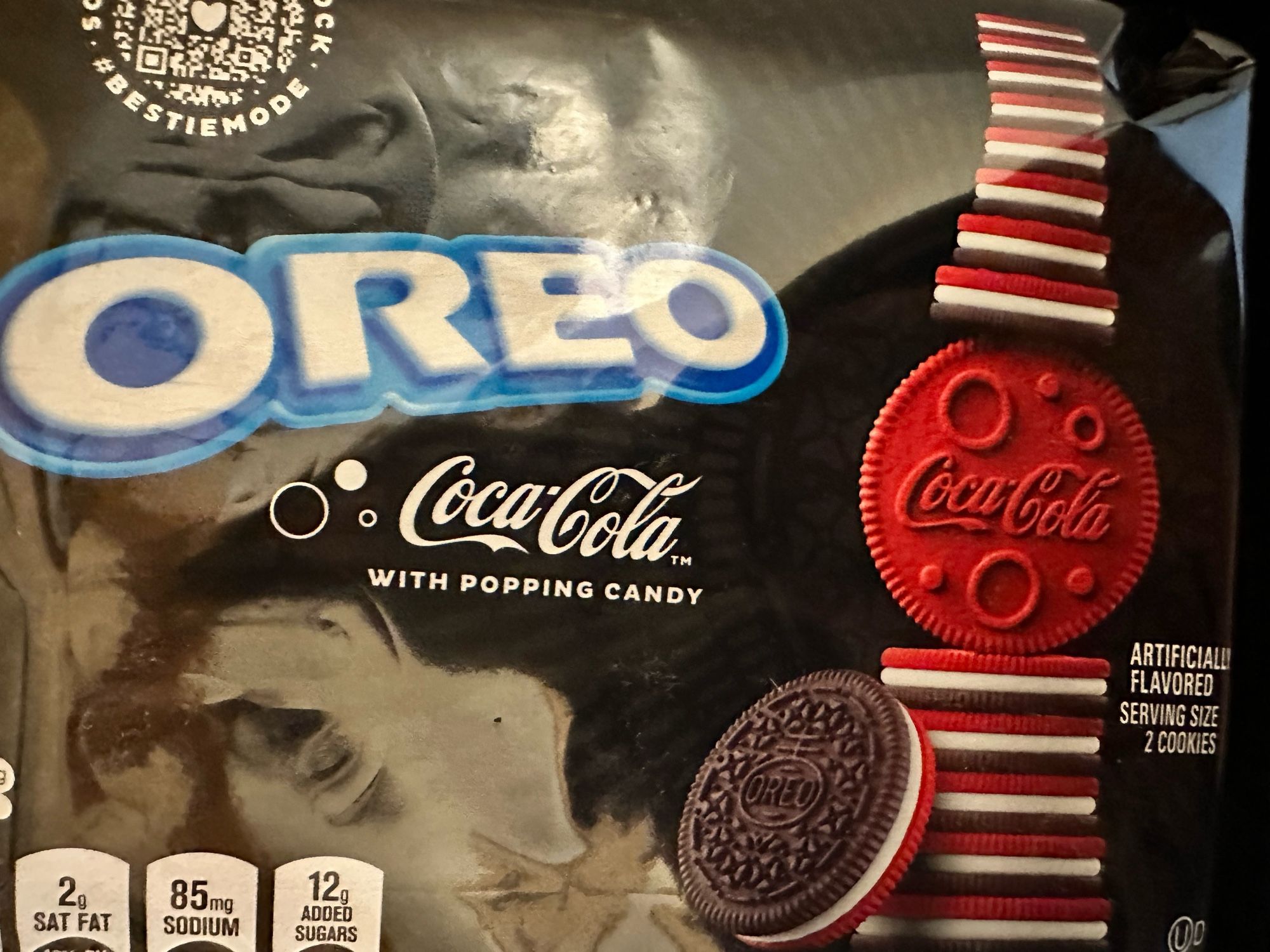 Coke flavored oreos. Yes I bought these