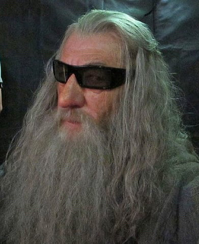 Gandalf w sunglasses lookin cool as heck