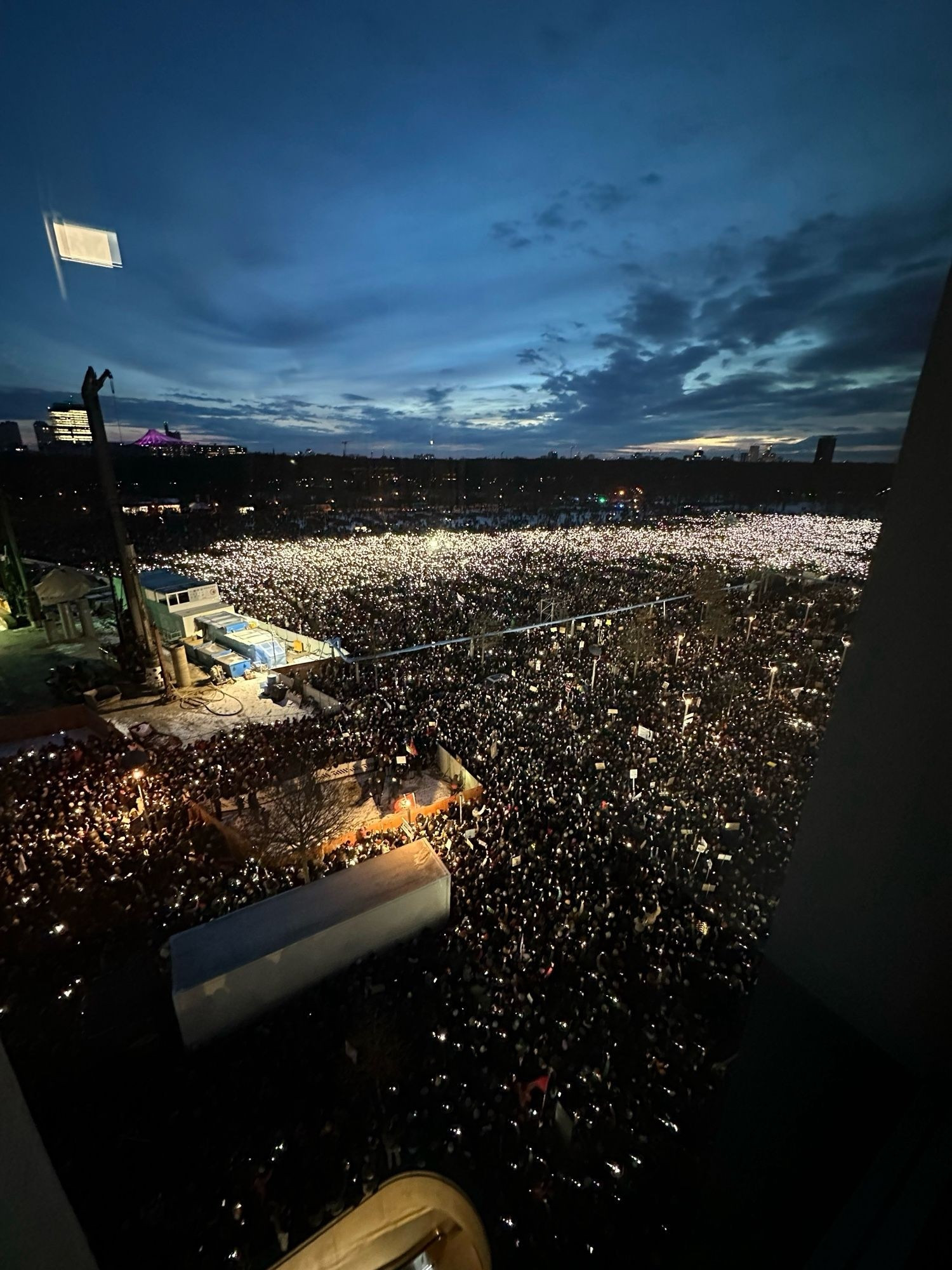 Demo Berlin von oben