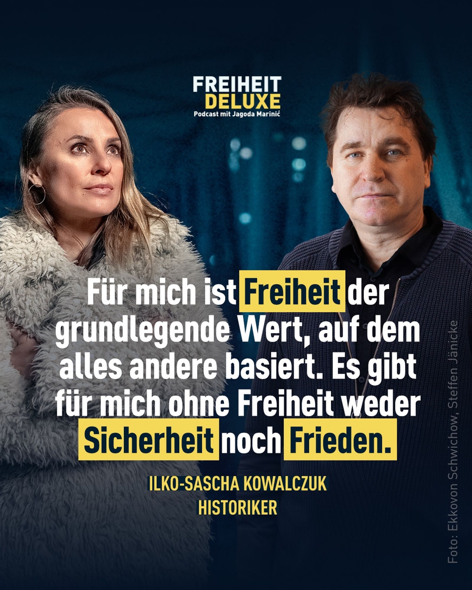 Freiheit ist für mich grundlegend