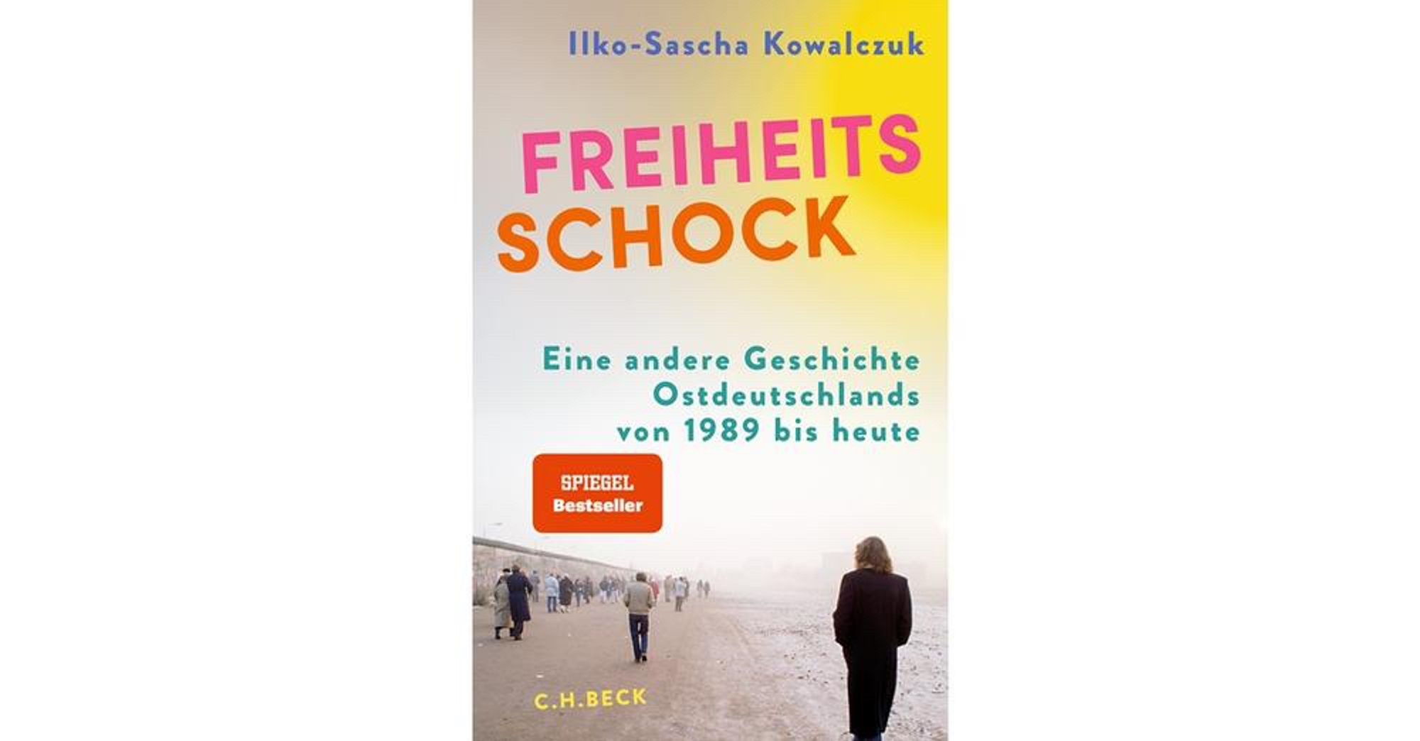 Cover Freiheitsschock mit Aufkleber "Spiegel Bestseller