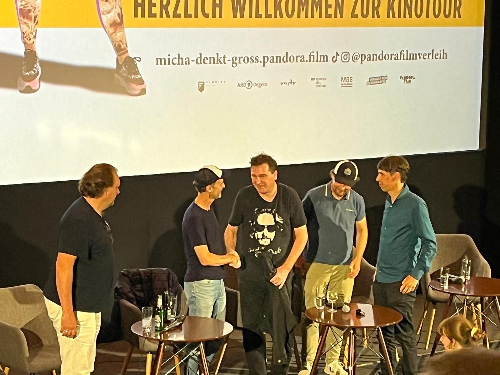 Charly Hübner, Jan Georg Schütte, Lars Jessen und Ilko-Sascha Kowalczuk