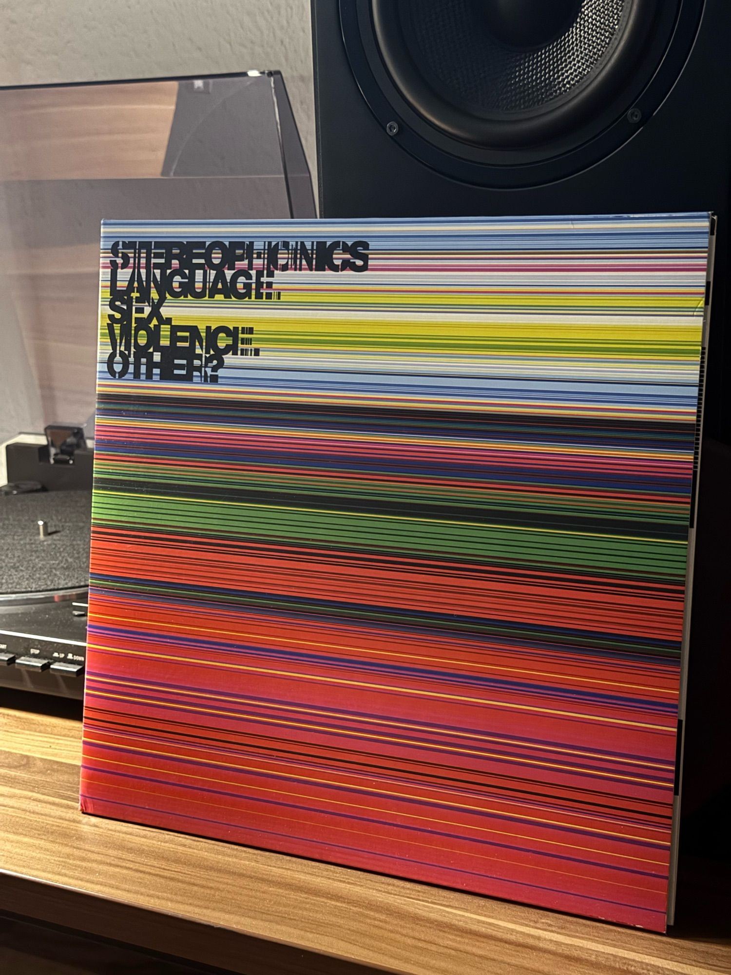 LP Cover: Stereophonics - Language. Sex Violence. Other?