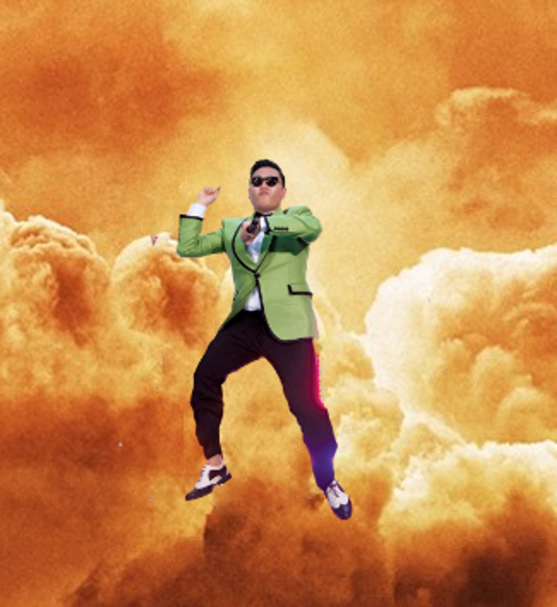 awful photoshop of psy and the oppenheimer explosion poster