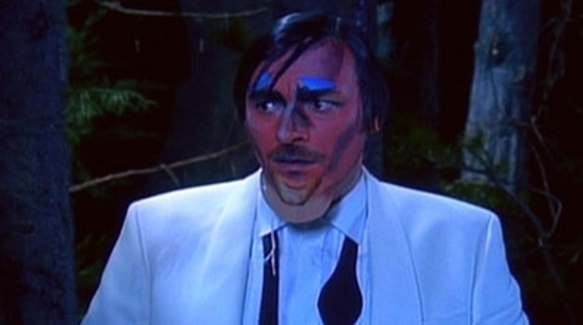 Mighty Boosh's bad Bryan Ferry looking concerned