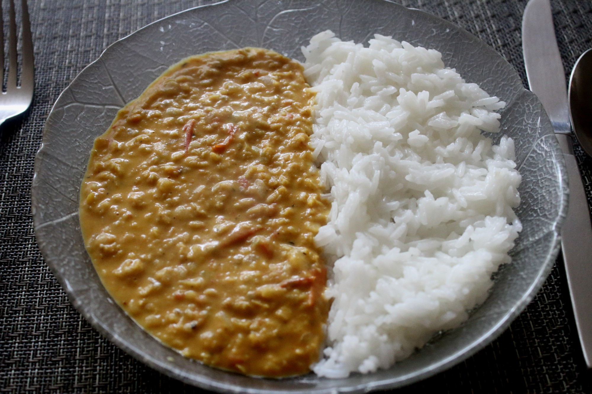 A picture of Red Lentil Curry.