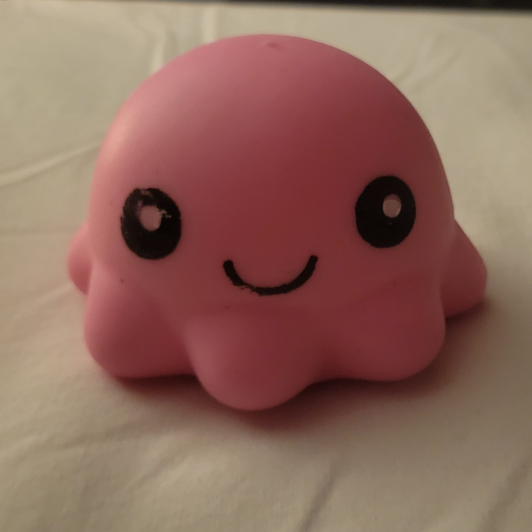 Just a silly little squishy pink octopus, it's literally perfect and so cute